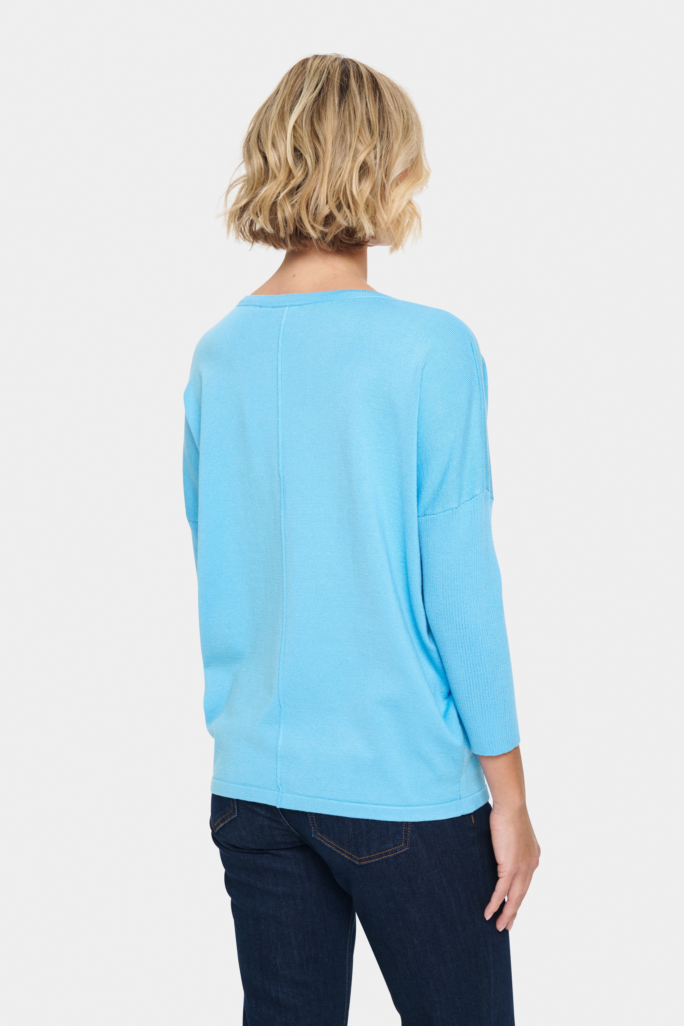 MilaSZ R-Neck Pullover LOOKBOOK BACK 30500003-154323