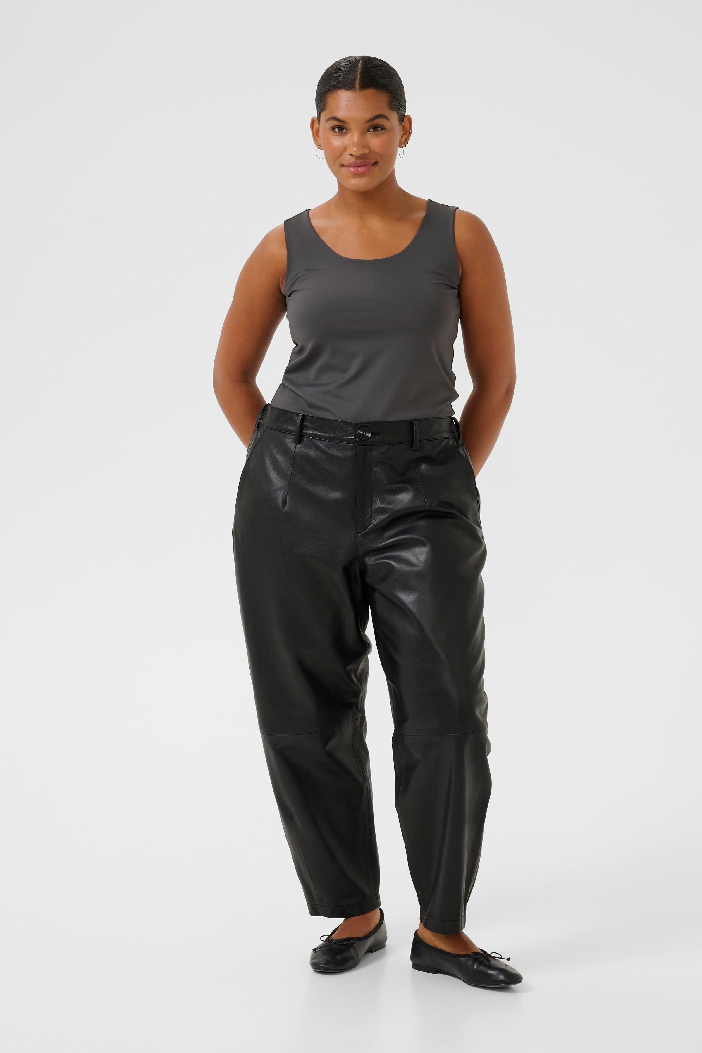 Pantalon en Cuir KCtera LOOKBOOK FRONT 10583696-100121