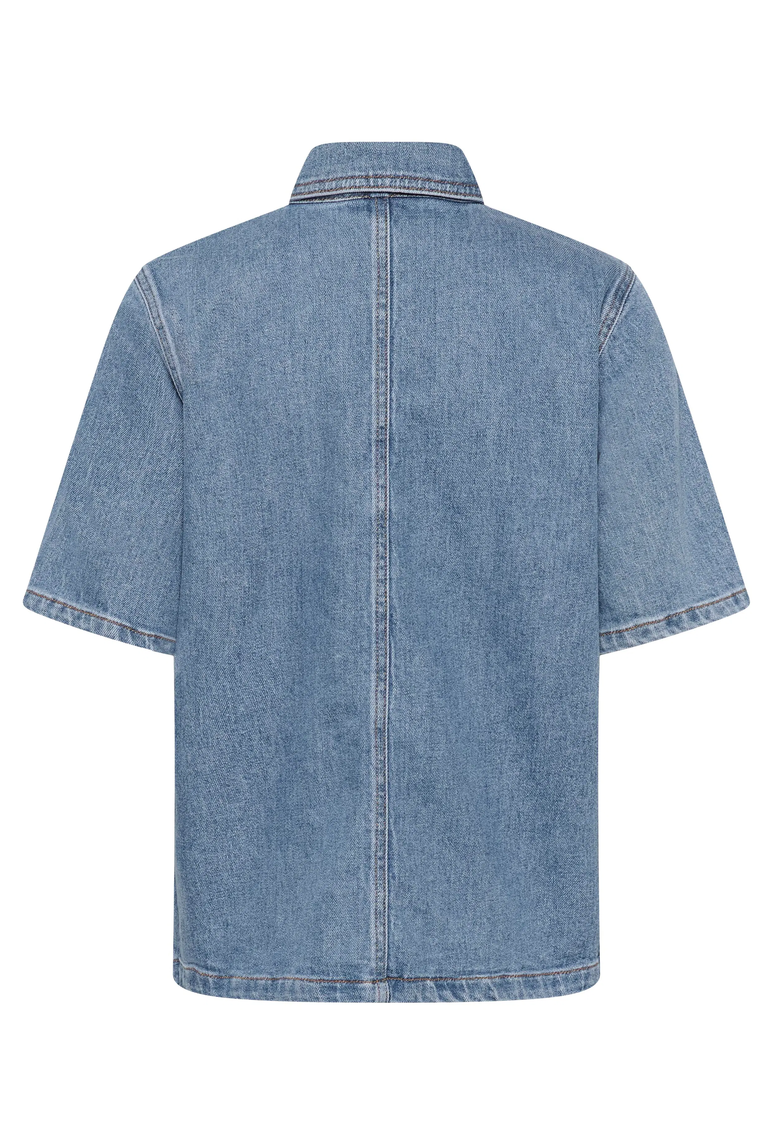 AbinaMW Denim polo shirt PACK FRONT 10704772-100053