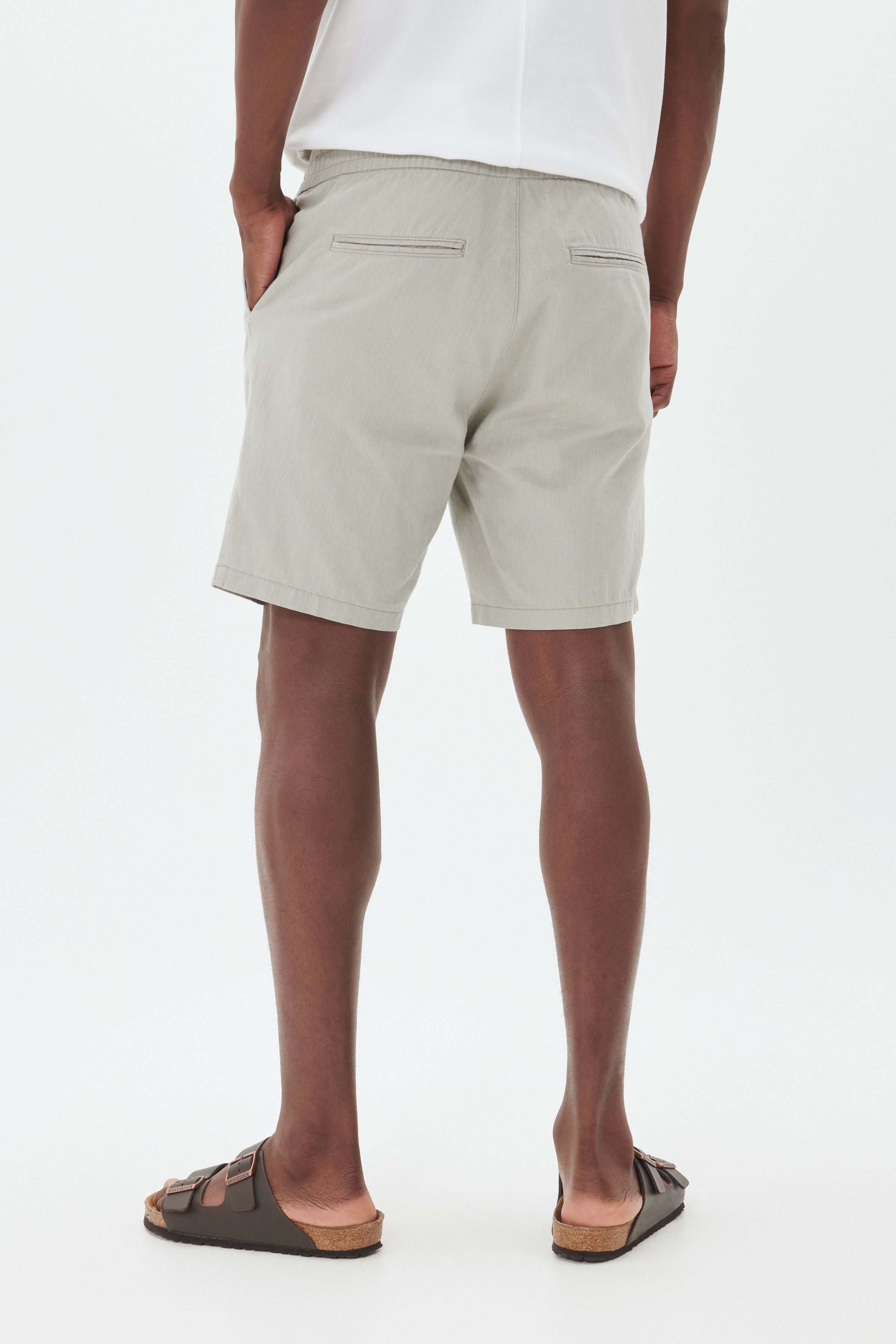 MAbarton linen shorts LOOKBOOK BACK 30206032-164703