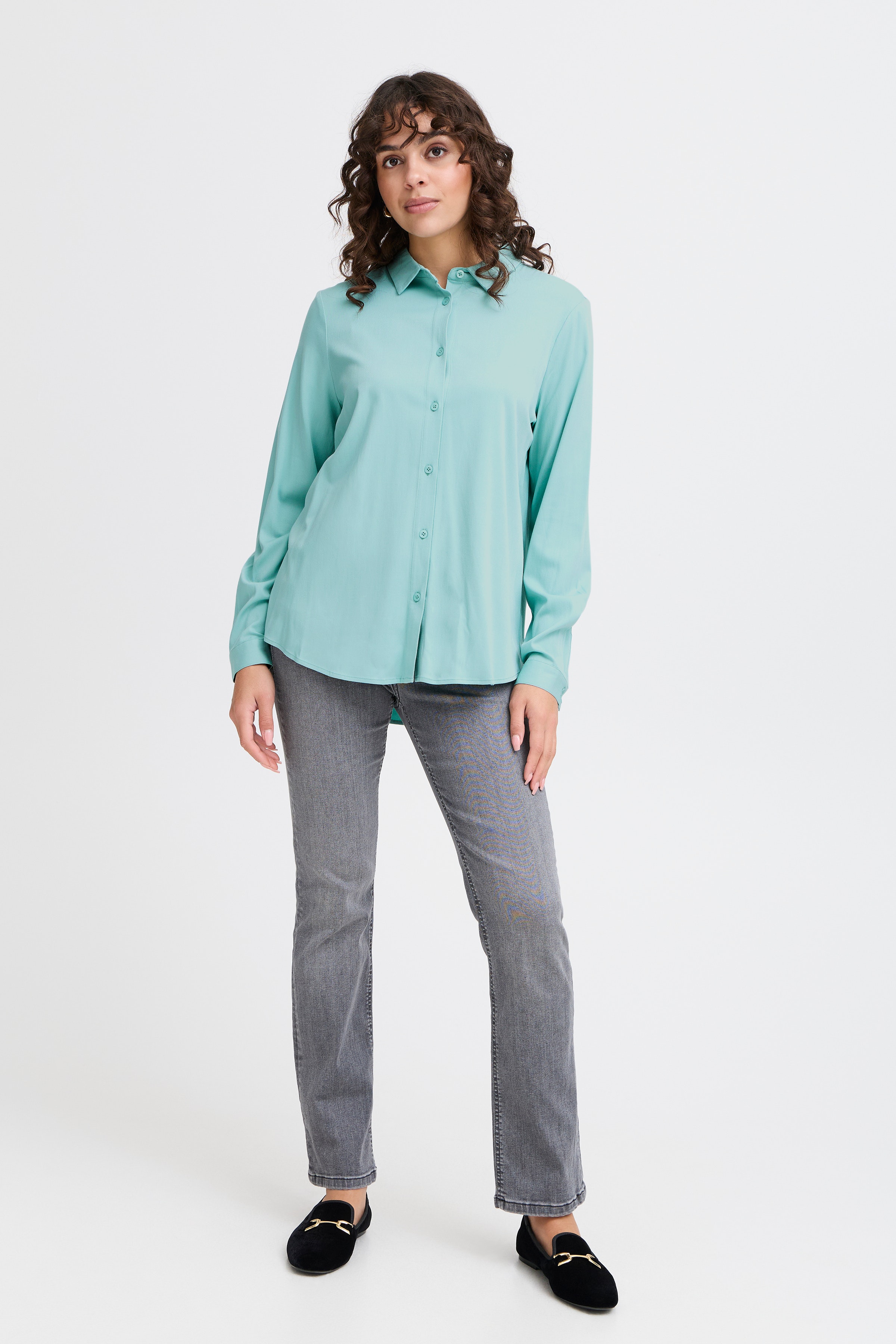 FRJUSTINA Hemd LOOKBOOK FRONT 20614070-155207
