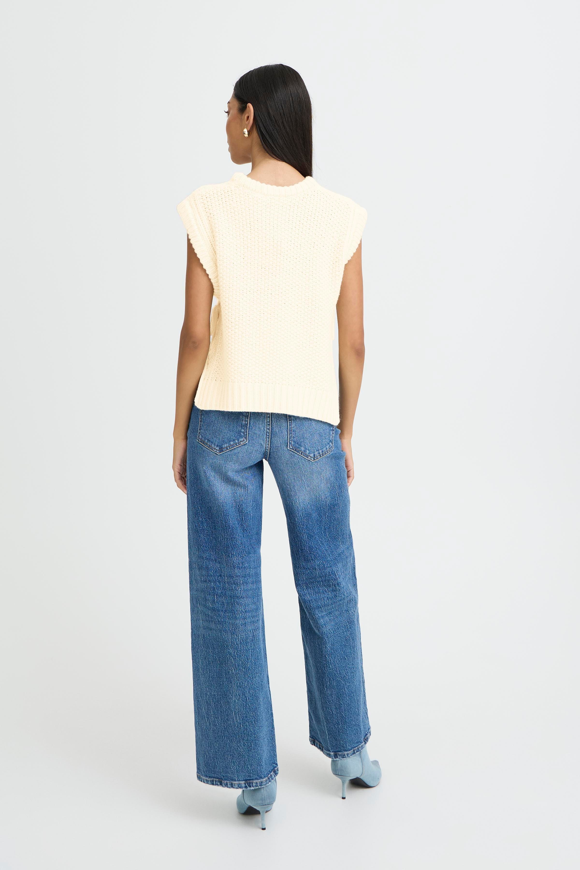 BYNITTA Strikket vest LOOKBOOK BACK 20818614-130905