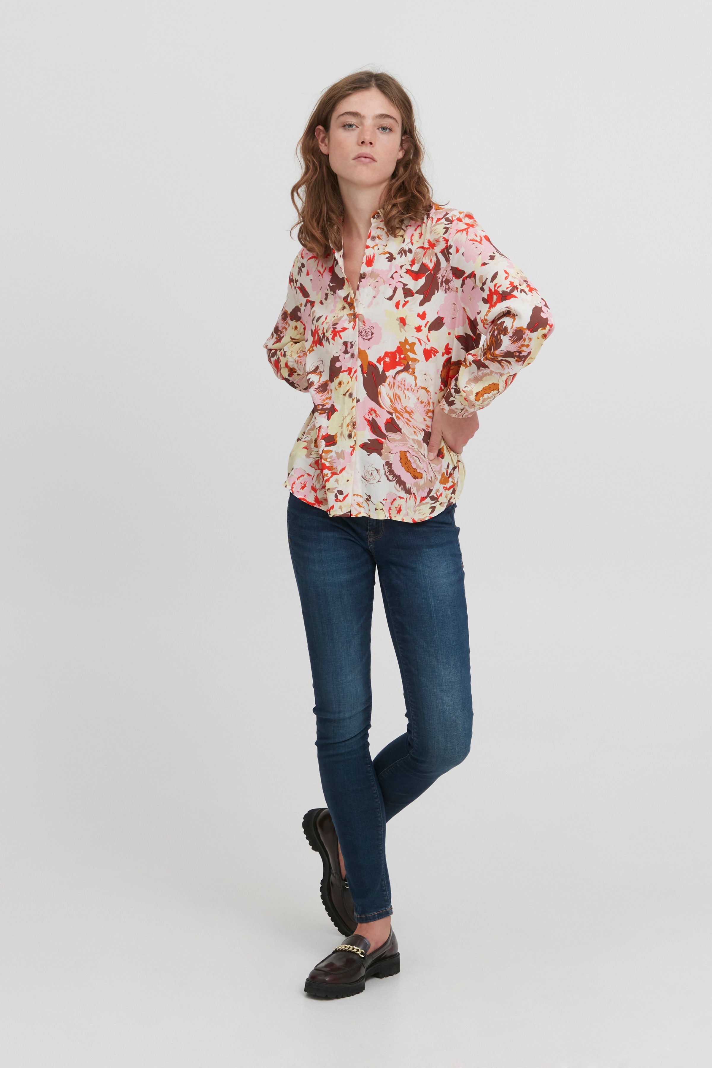 Langærmet skjorte LOOKBOOK FRONT 20114621-142307