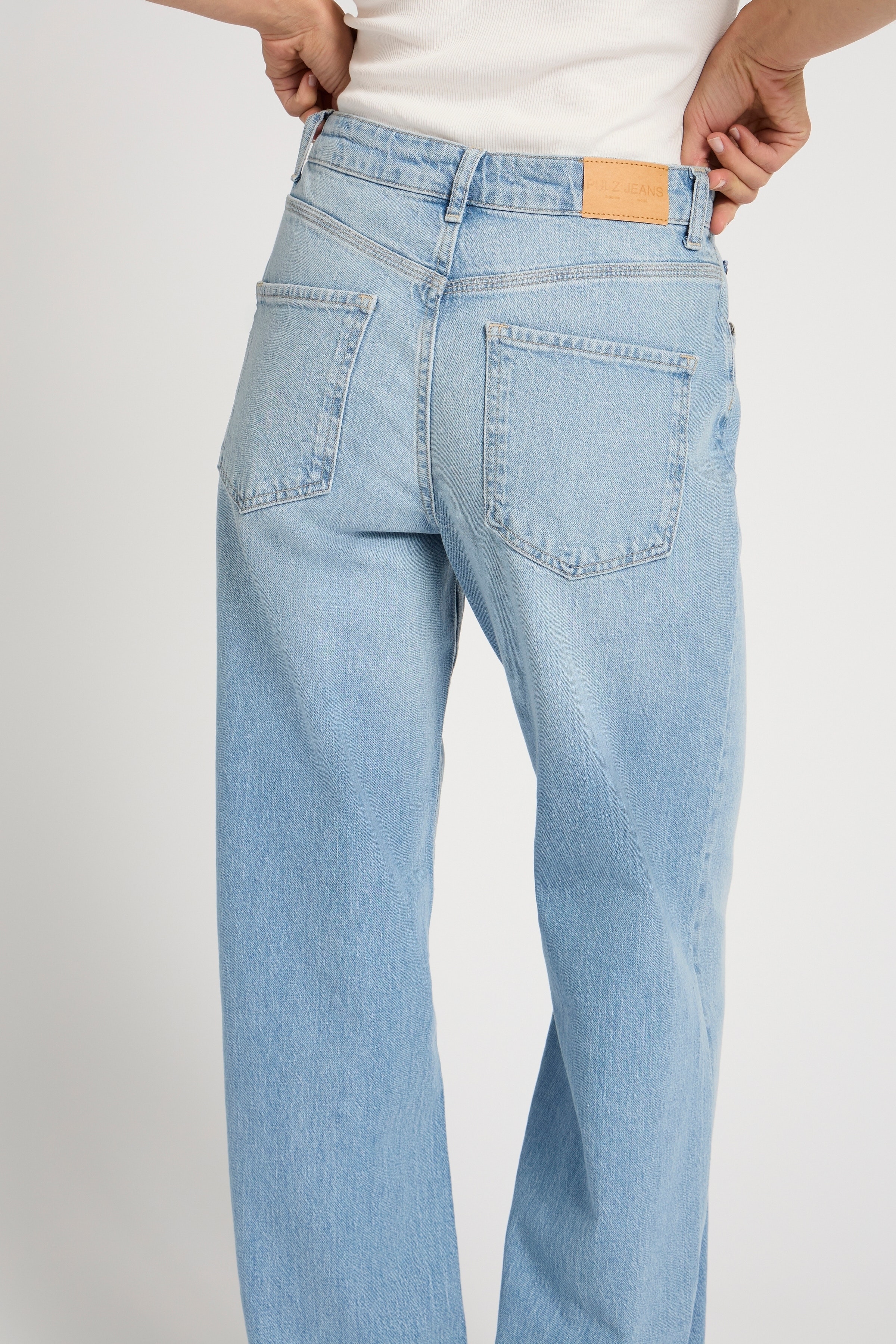 PZVEGA HW Jeans Wide Leg LOCATION NONE 50207173-200008