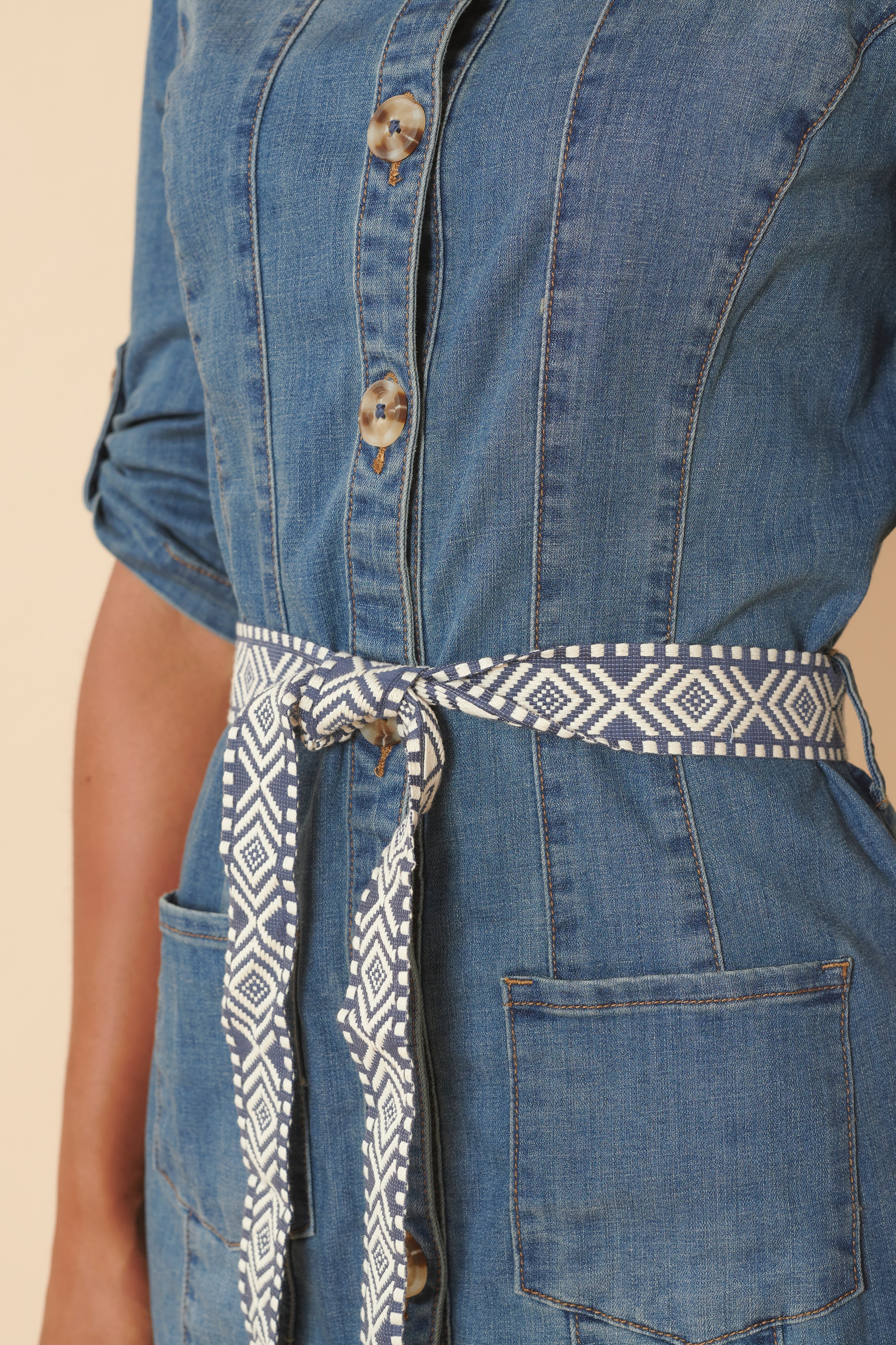 CRBerete Denim Kjole LOCATION NONE 10608358-100115