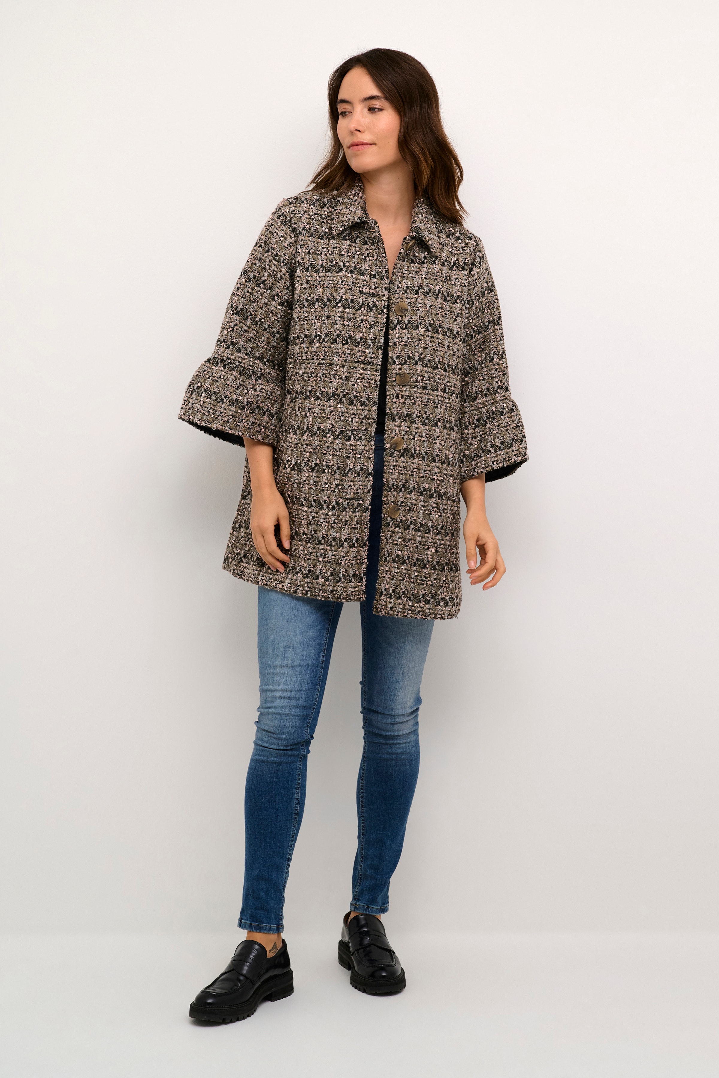 CUgina Bouclé jacket LOOKBOOK FRONT 50110715-105972