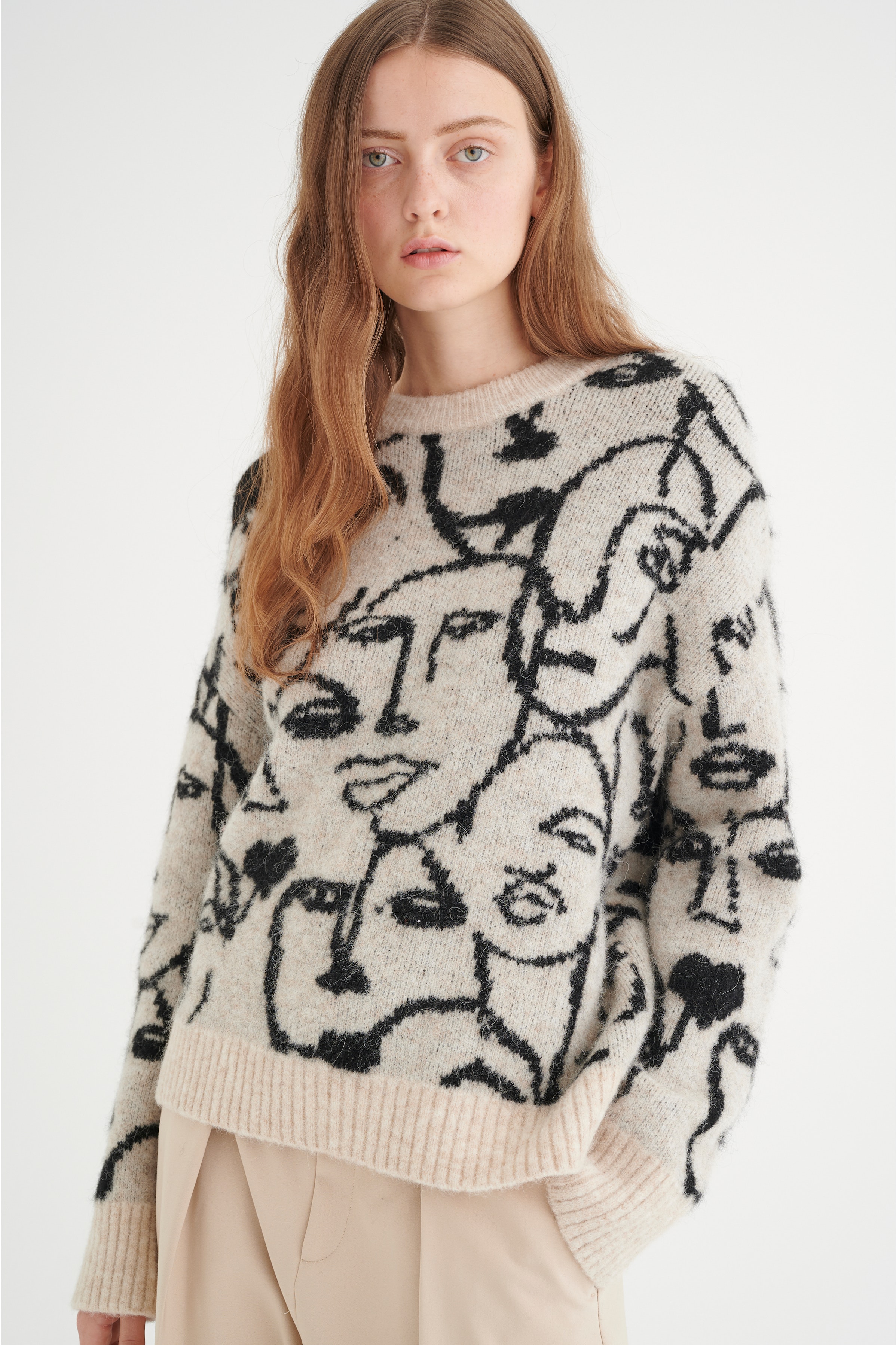 TessaIW Strickpullover LOOKBOOK FRONT 30106691-300884