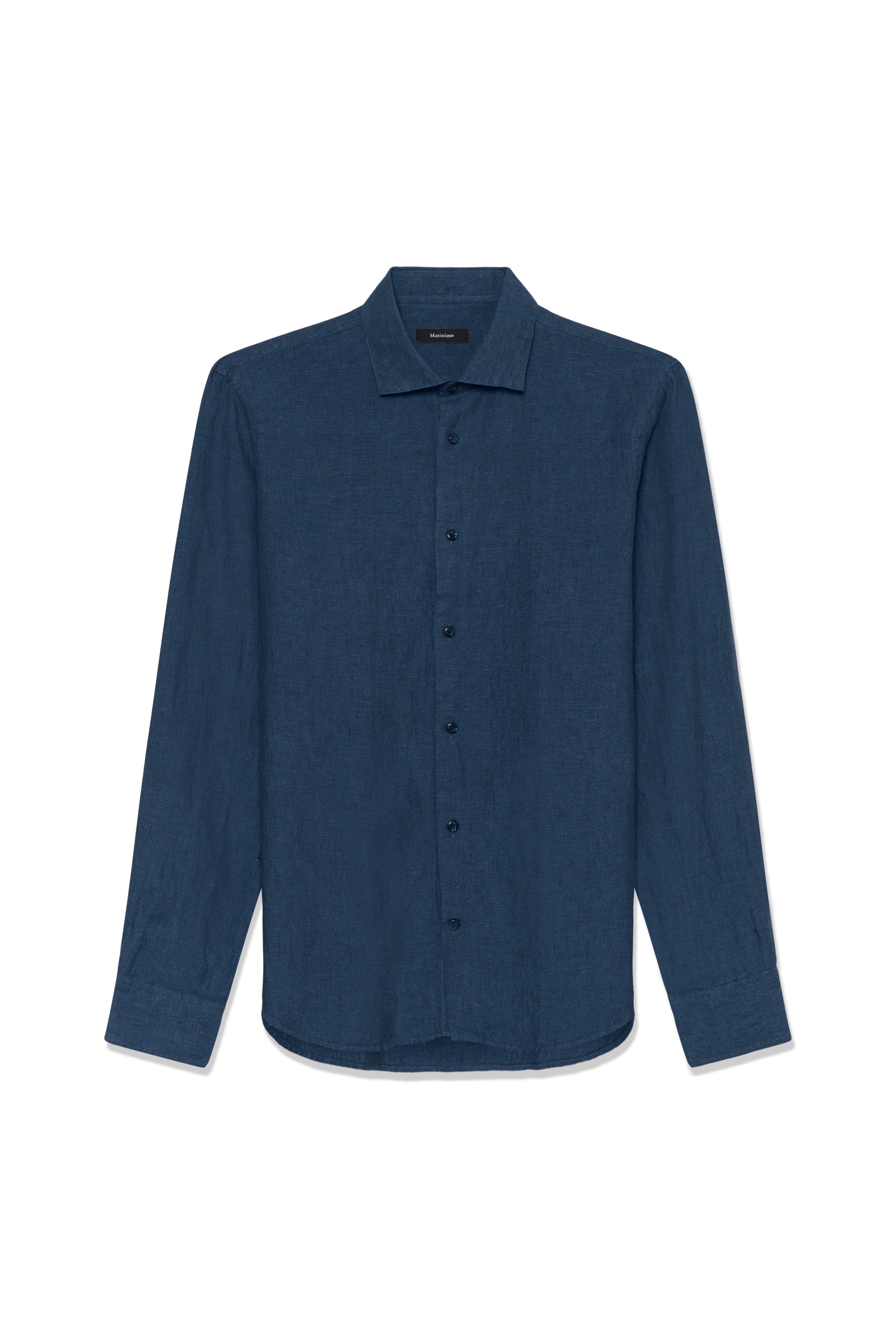 MAmarc Leinenhemd PACK FRONT 30205841-194011