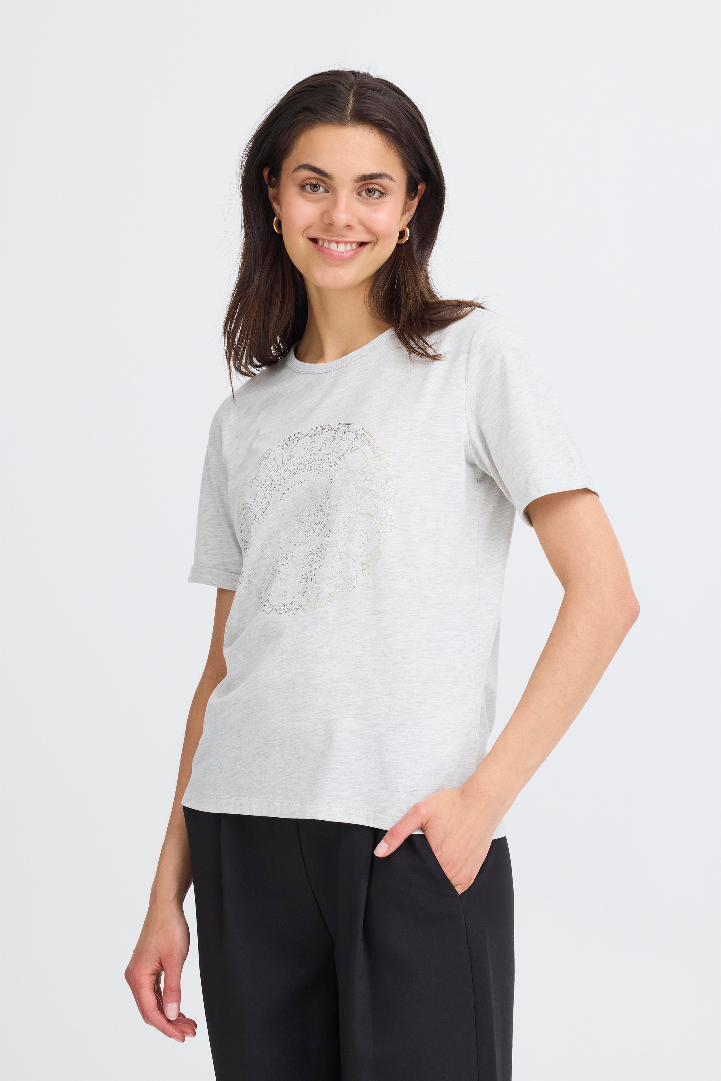 FRJASMINE T-shirt LOOKBOOK FRONT 20616106-205337