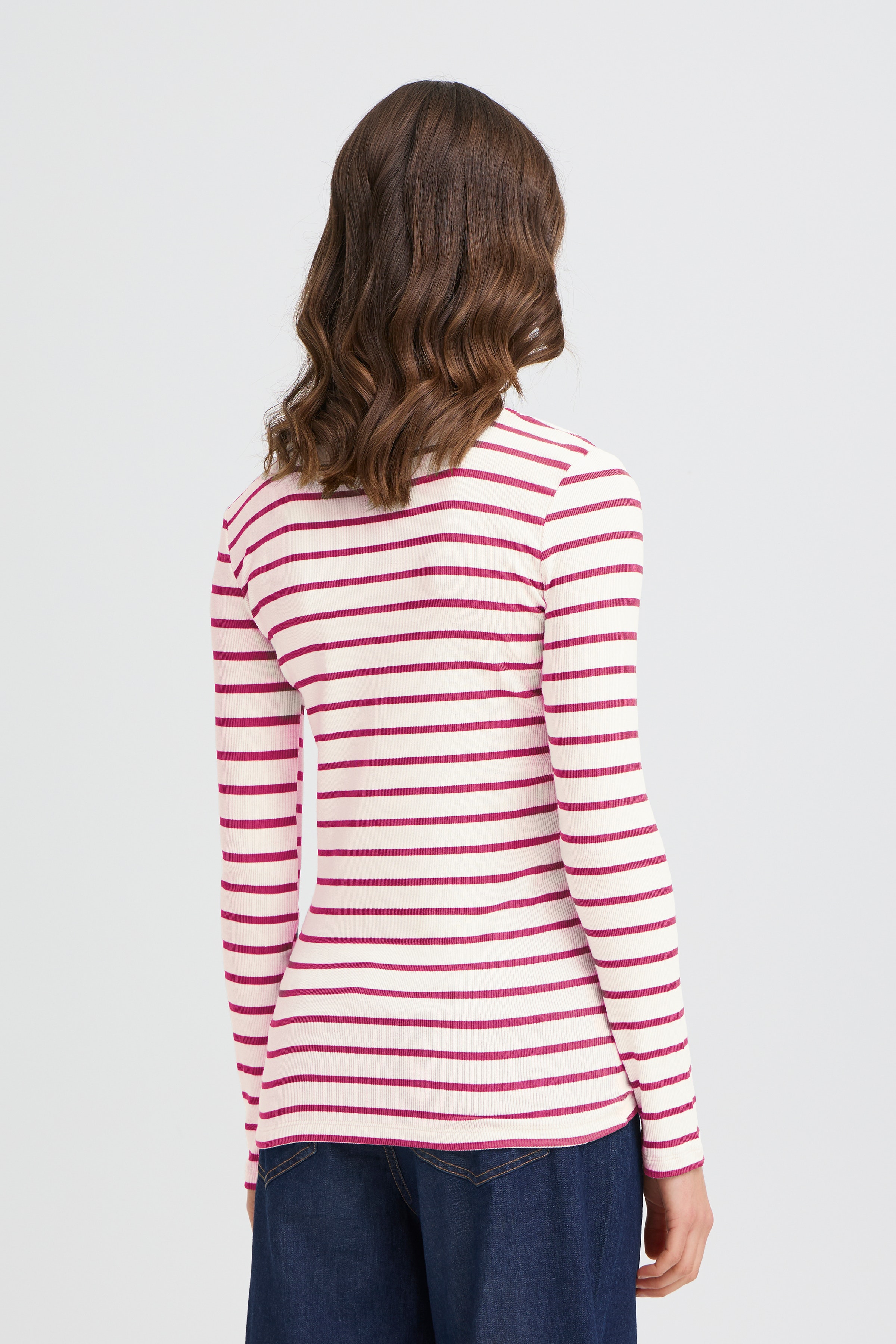 FRHIZAMOND Langermet T-shirt LOOKBOOK BACK 20615551-900005102