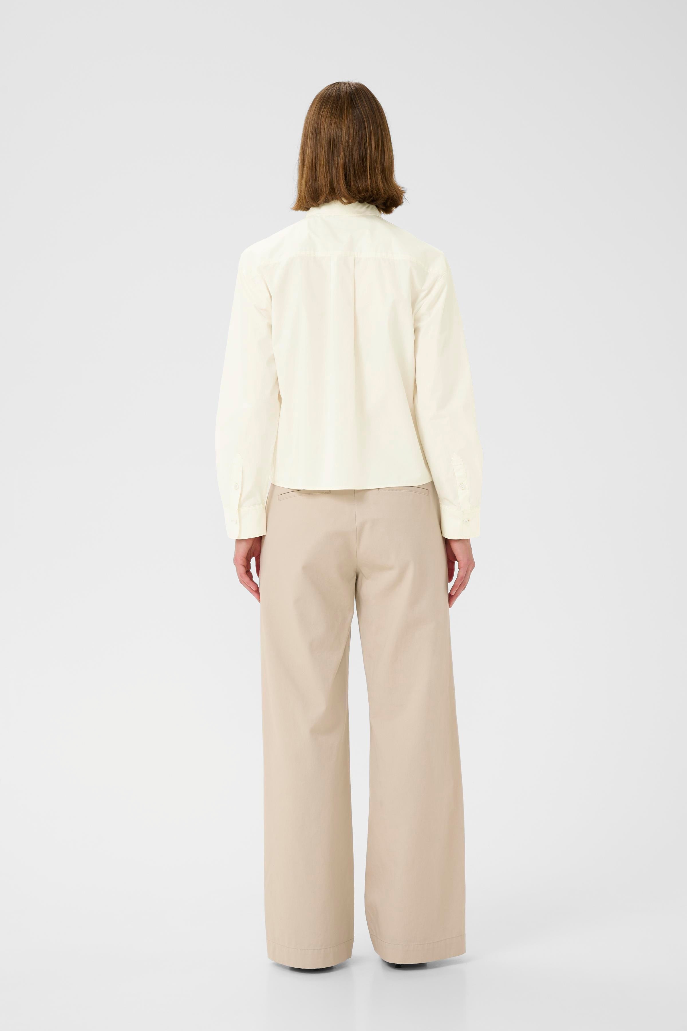 AimeeIW Cropped Skjorte LOOKBOOK BACK 30110877-110701