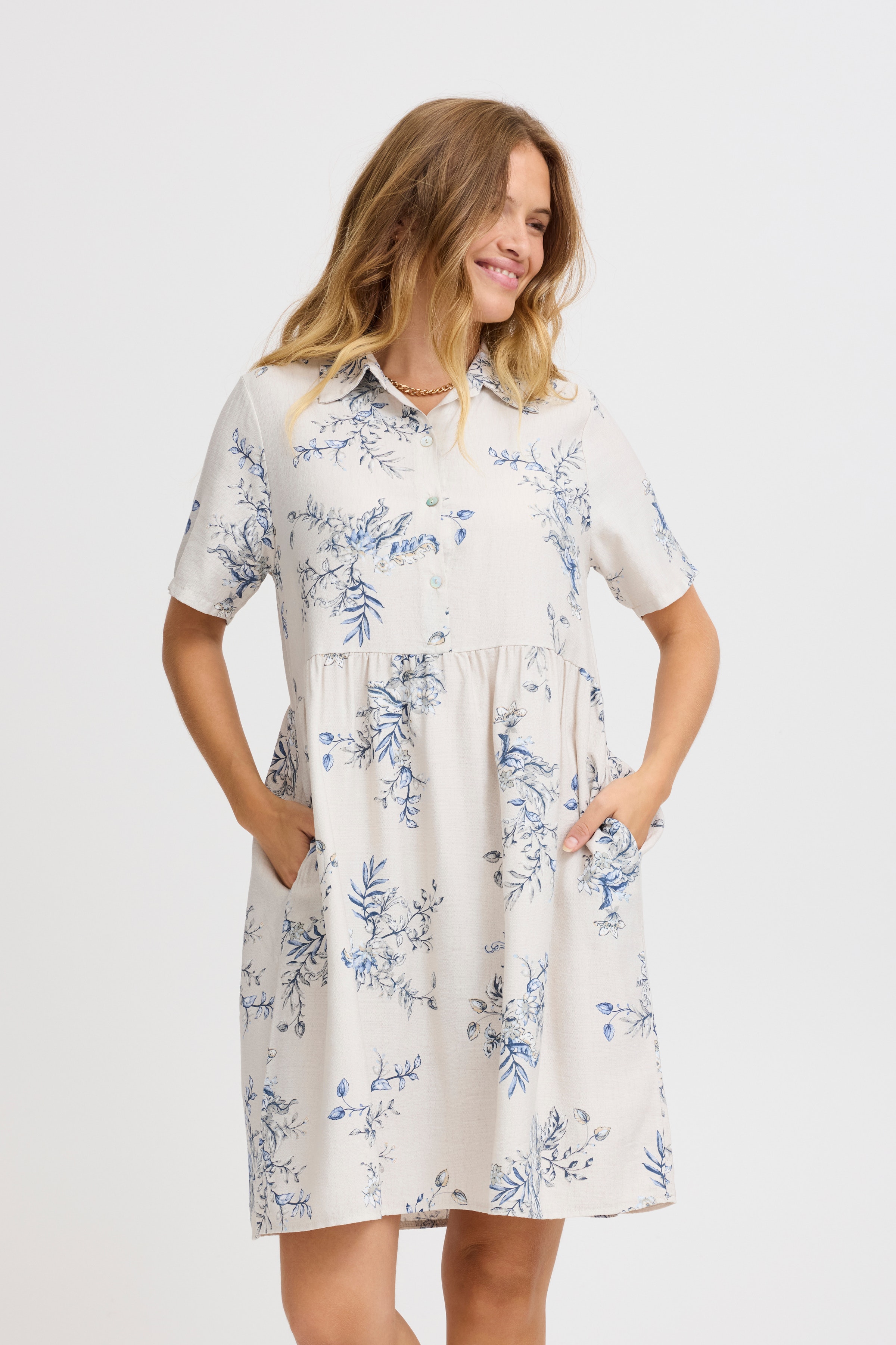 SBGRETEL Kjole LOOKBOOK FRONT 22100658-130907