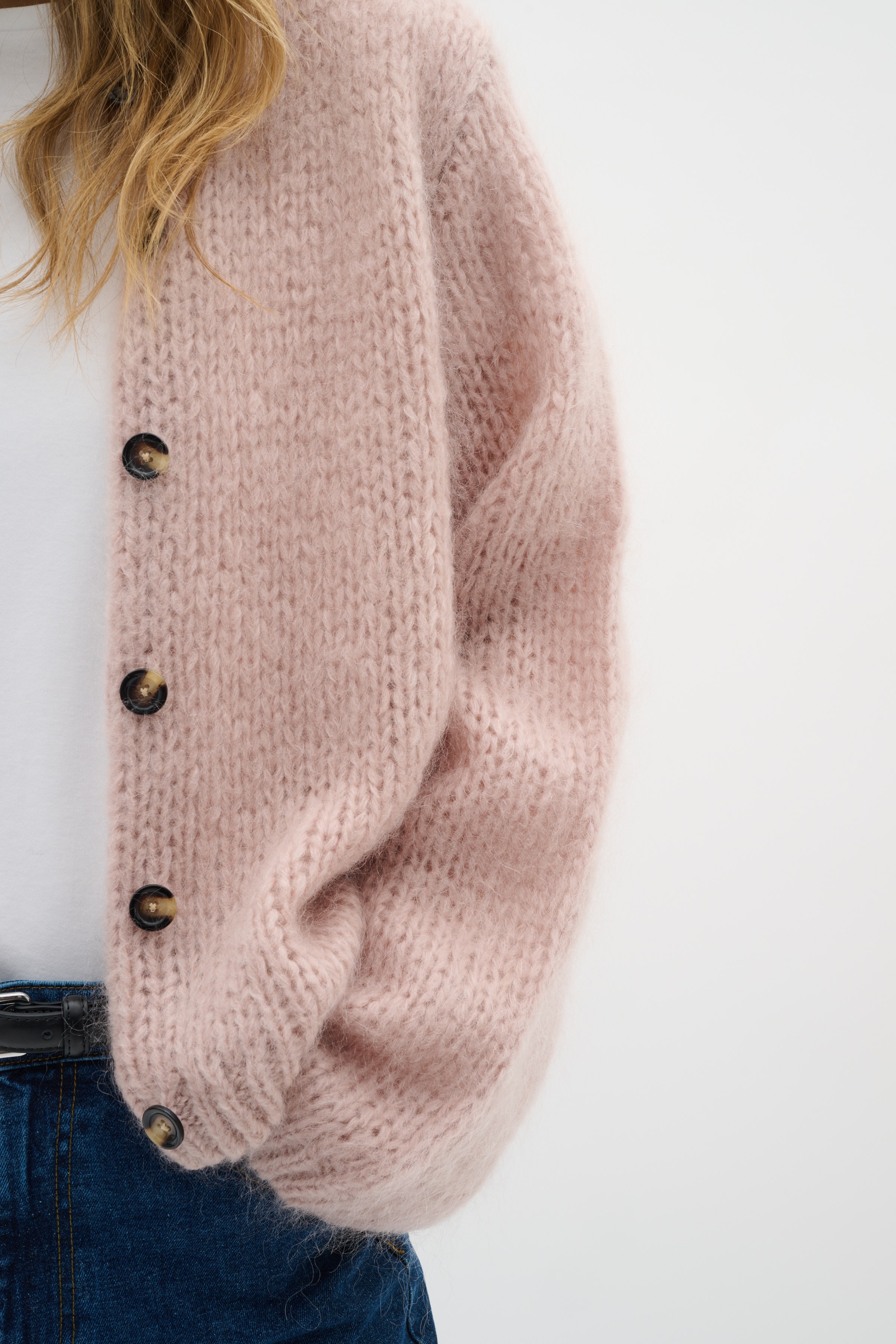 JetraIW Mohair Cardigan LOOKBOOK DETAIL 30109620-161509