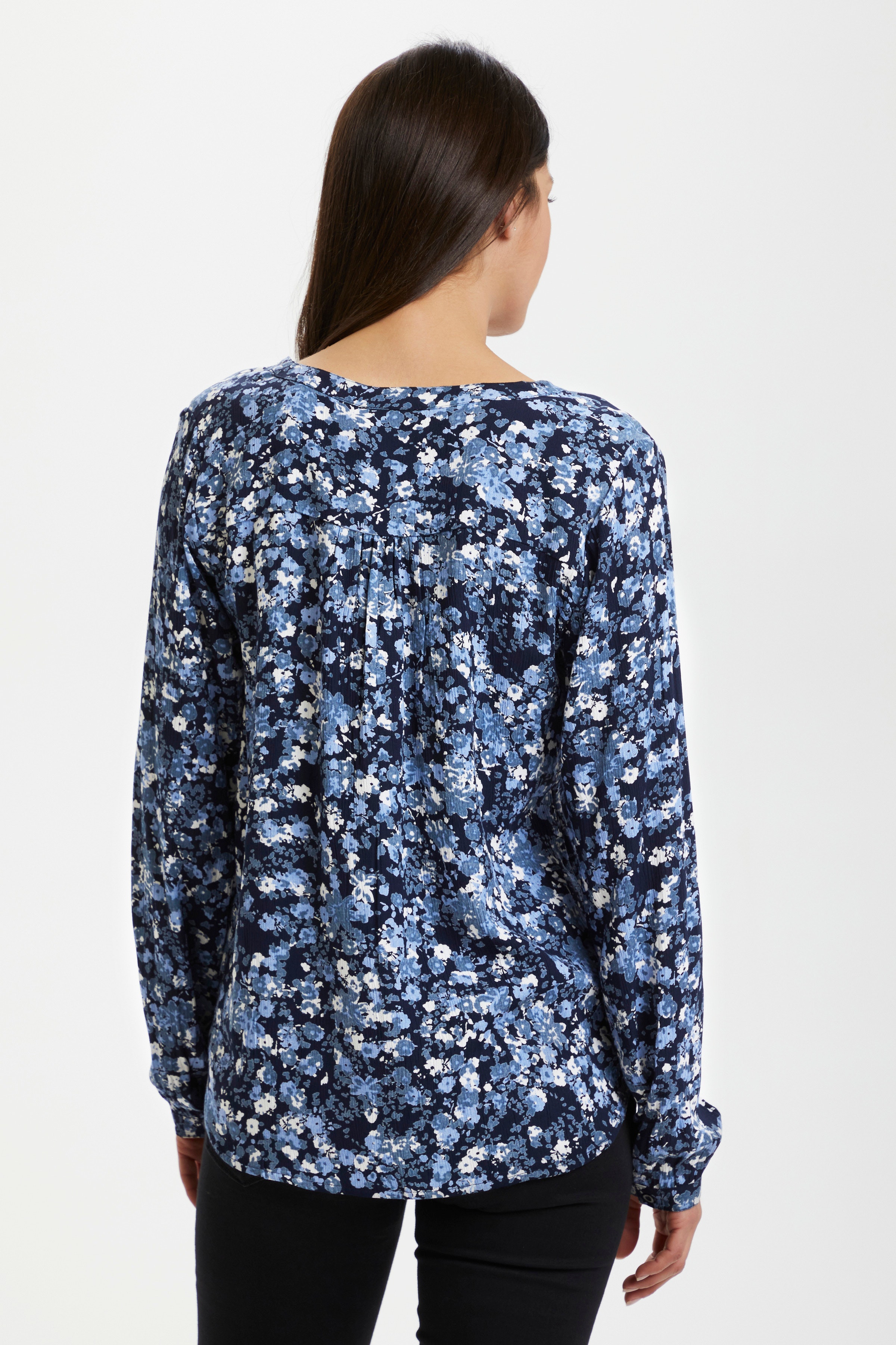 KAsia Långärmad blus LOOKBOOK BACK 10505701-101927