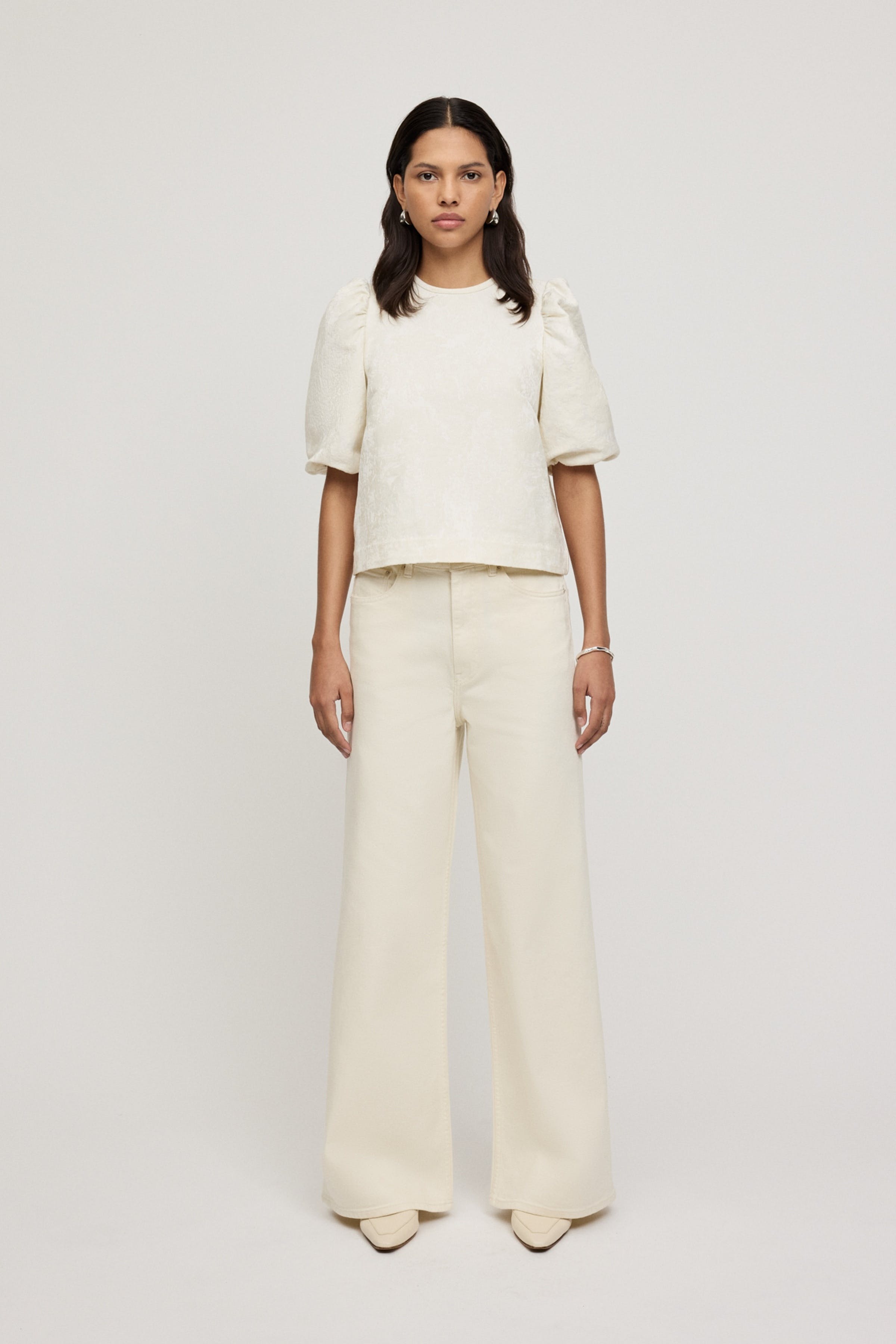 ELISABETH Bluse LOOKBOOK FRONT 30600481-WH010