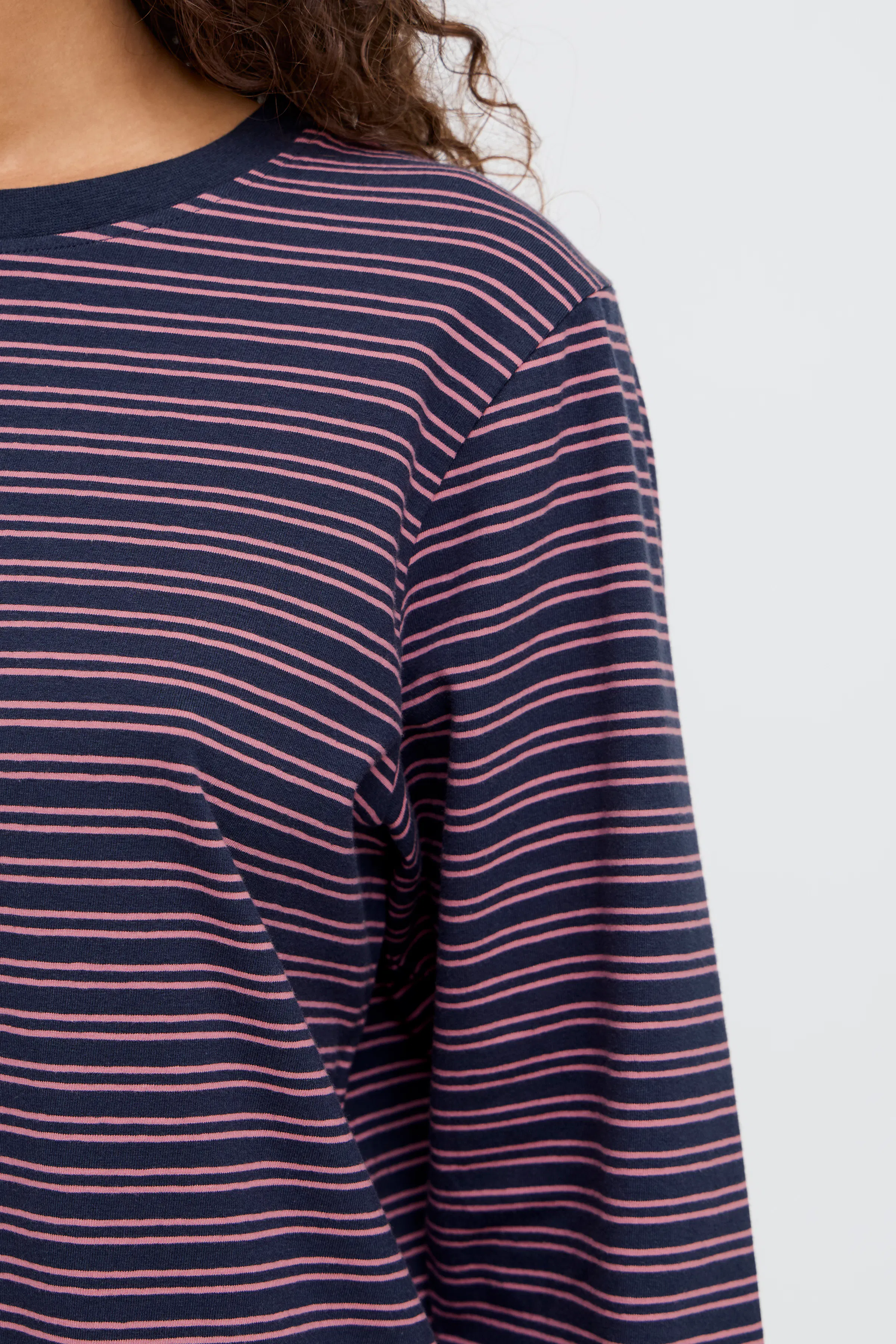 ICHI Damen Cardigan Langarm - Lockerer Strick Mit V-Ausschnitt & Knopfleiste