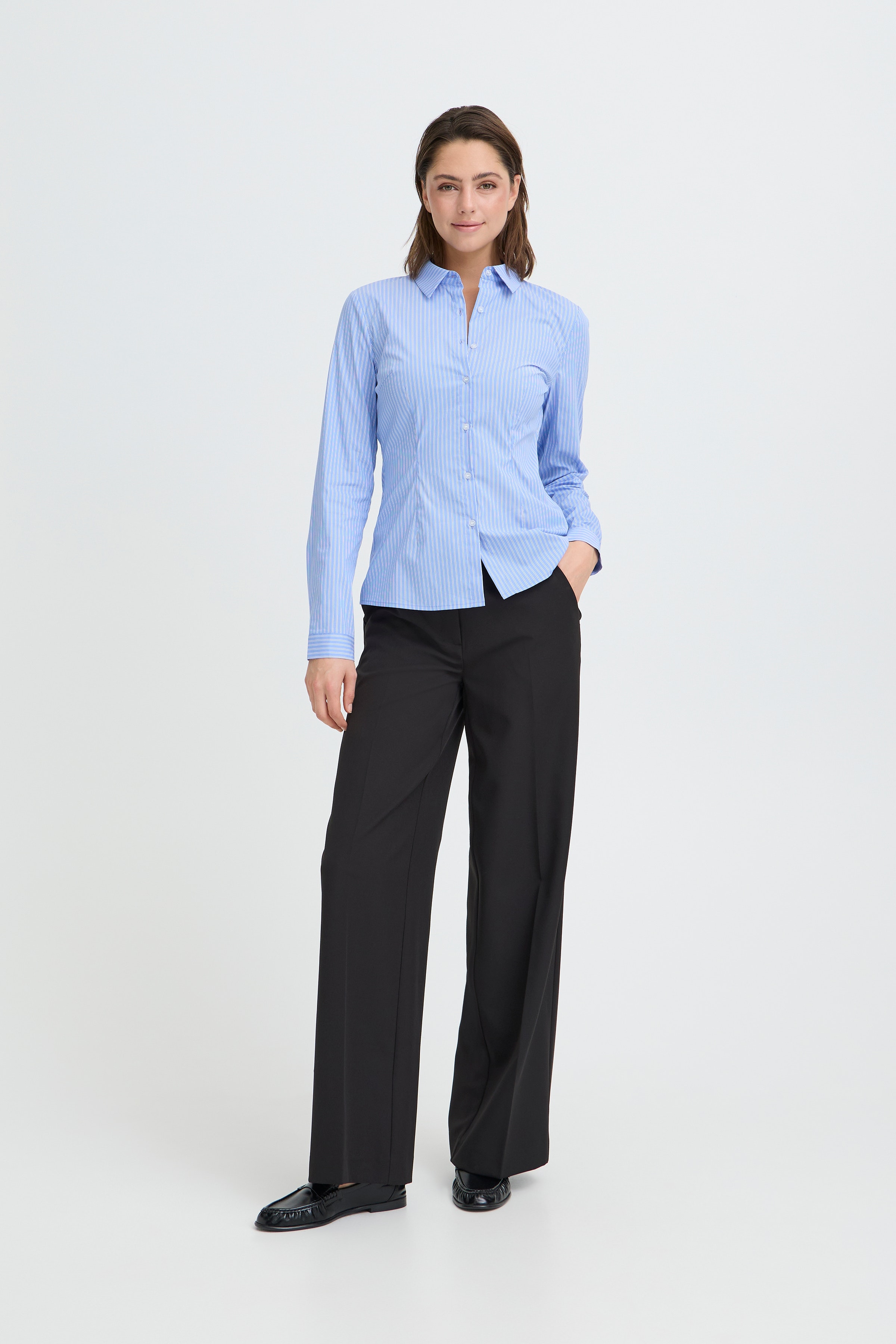 IHDIMA Skjorte LOOKBOOK FRONT 20125872-900007157