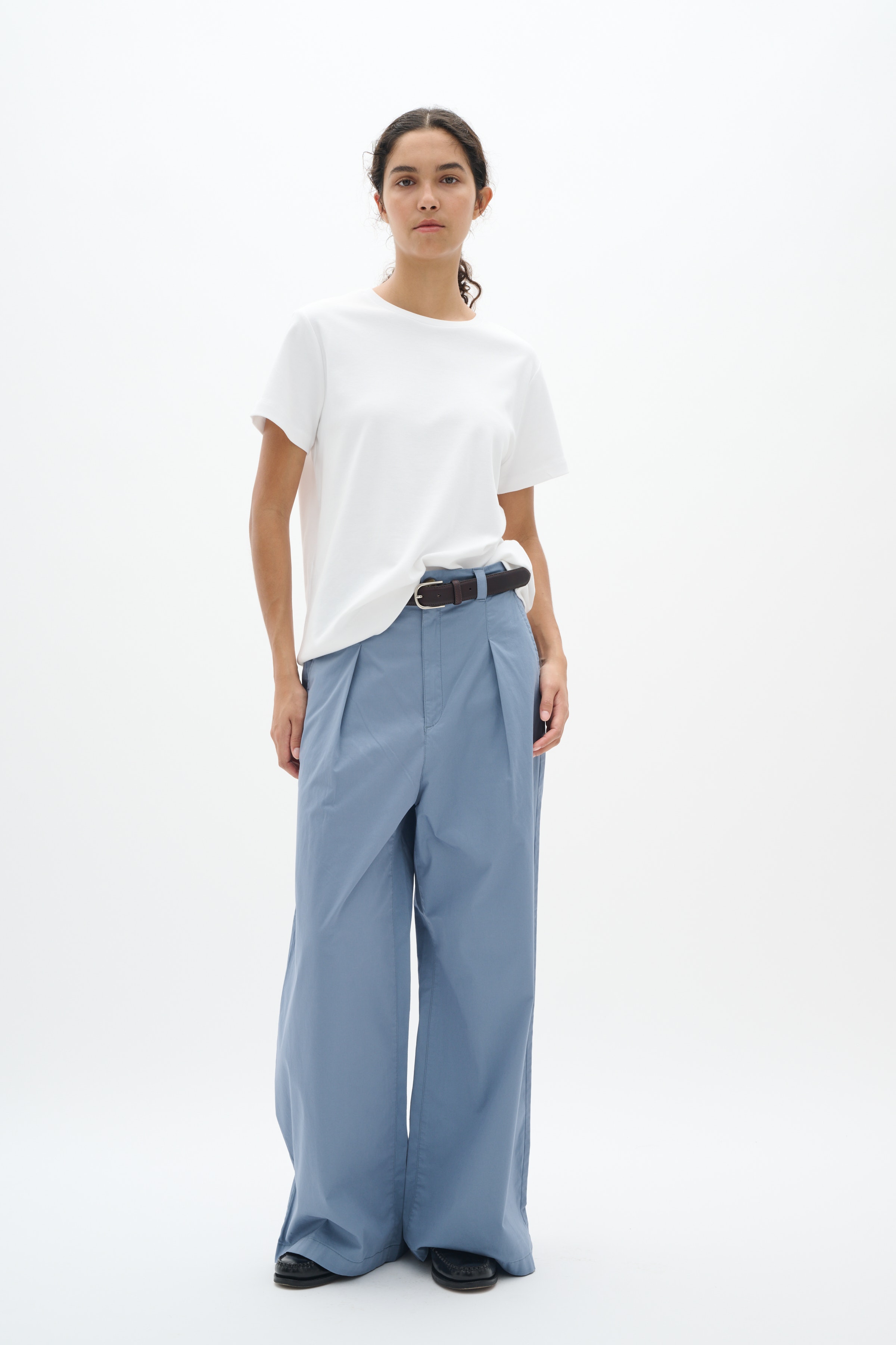 PosyIW Wide Trousers LOOKBOOK FRONT 30109167-183916