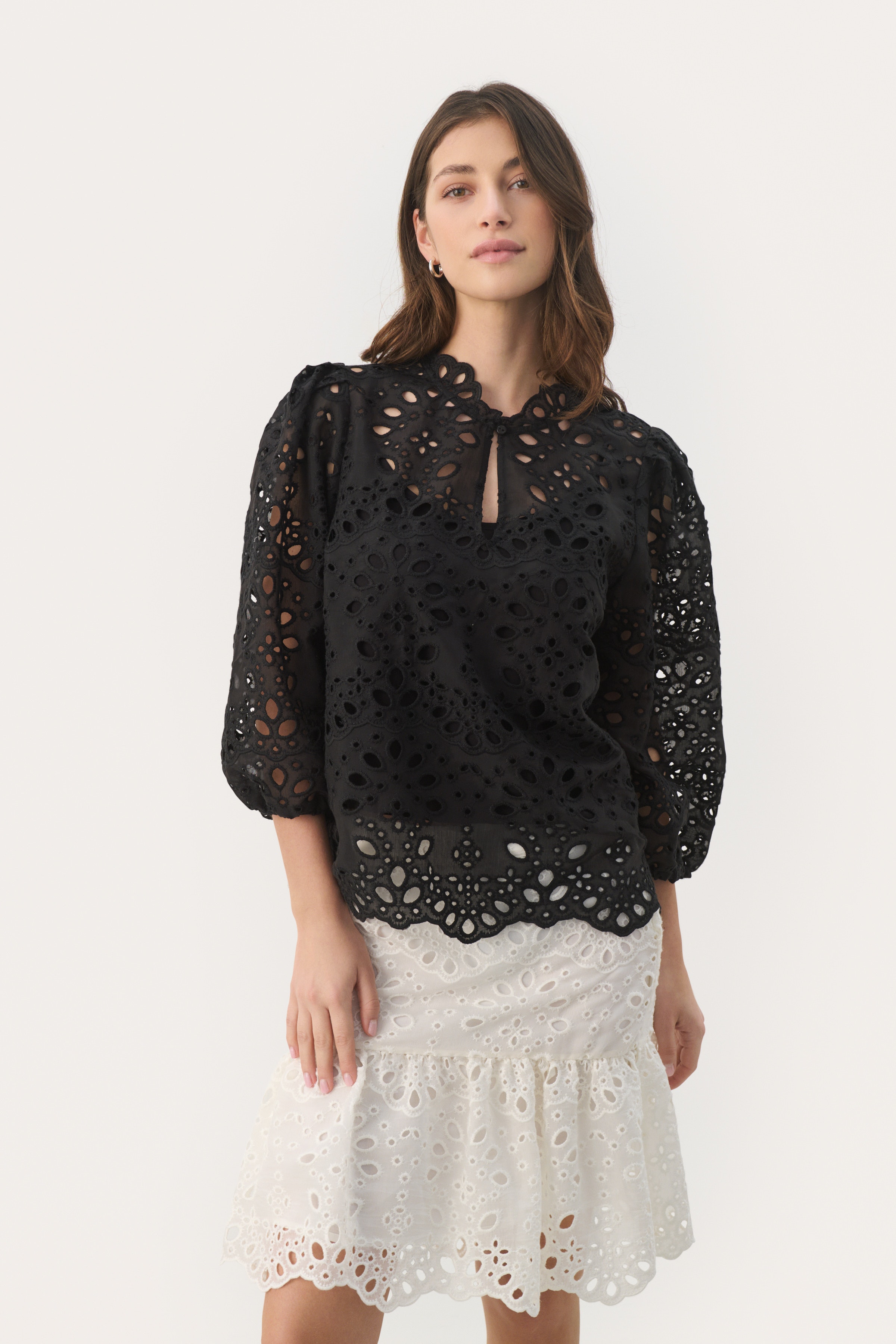 GrethePW Lace blouse LOOKBOOK FRONT 30308618-194008