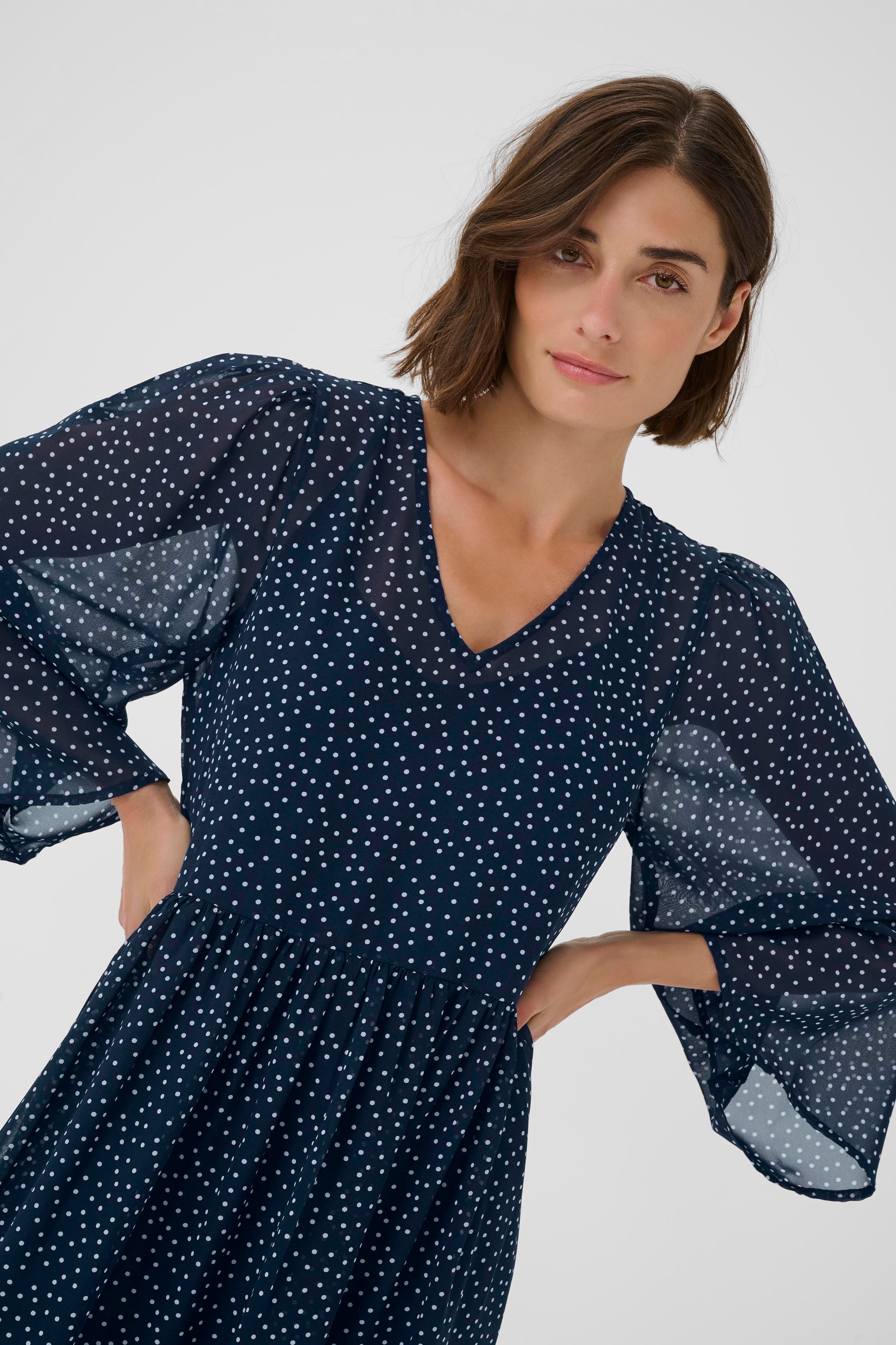 CUalita Kjole med prikker LOOKBOOK DETAIL 50112722-108939