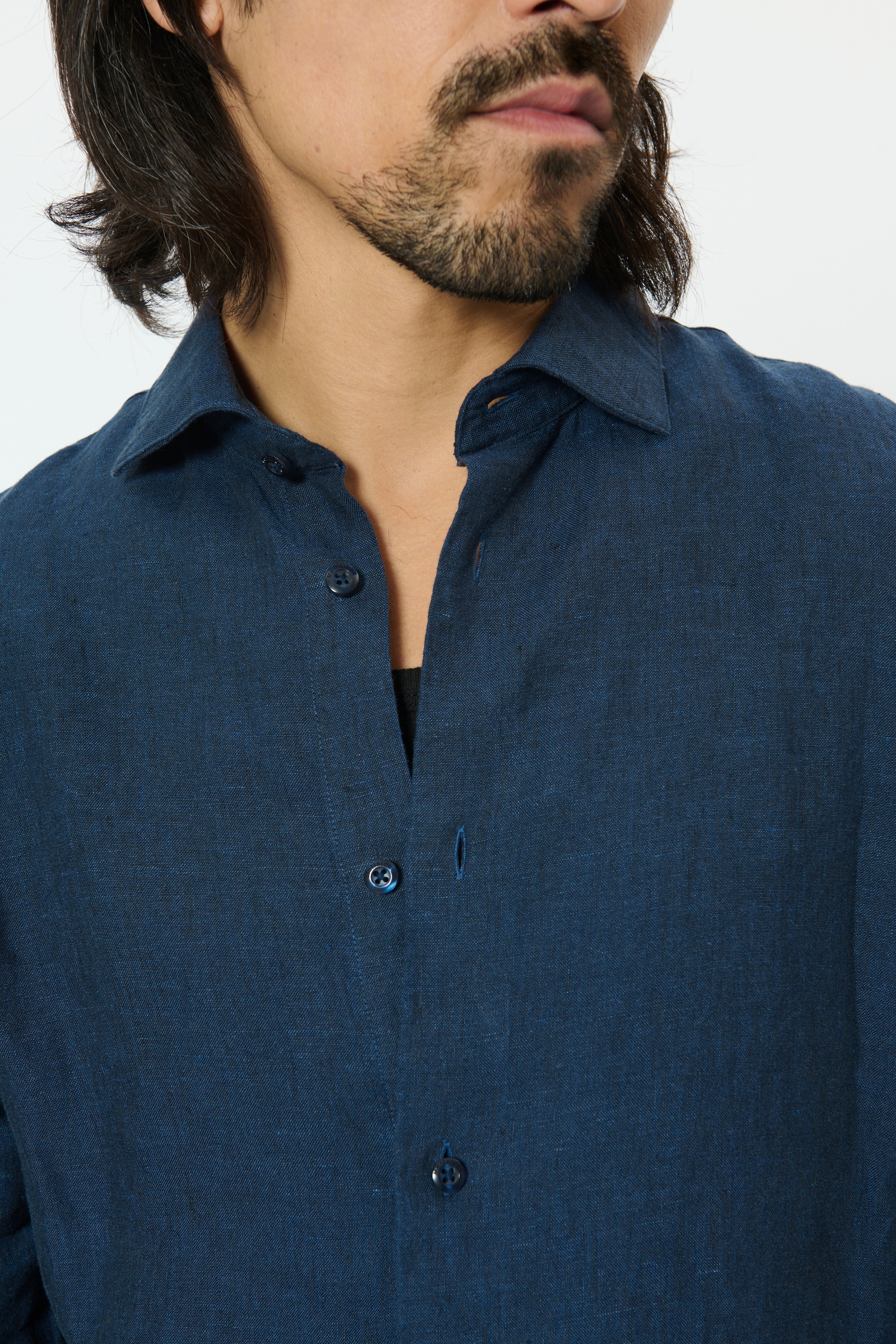 MAmarc linnen overhemd LOOKBOOK DETAIL 30205841-194011