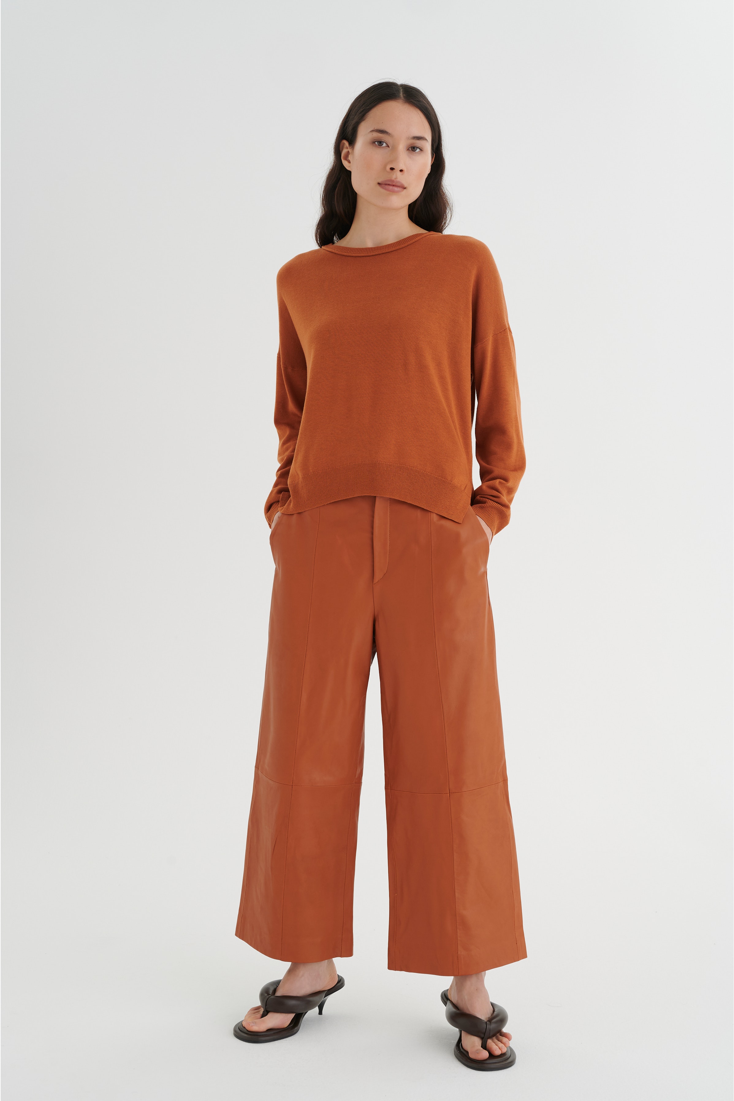 InnesIW Stickad pullover LOOKBOOK FRONT 30106389-171340