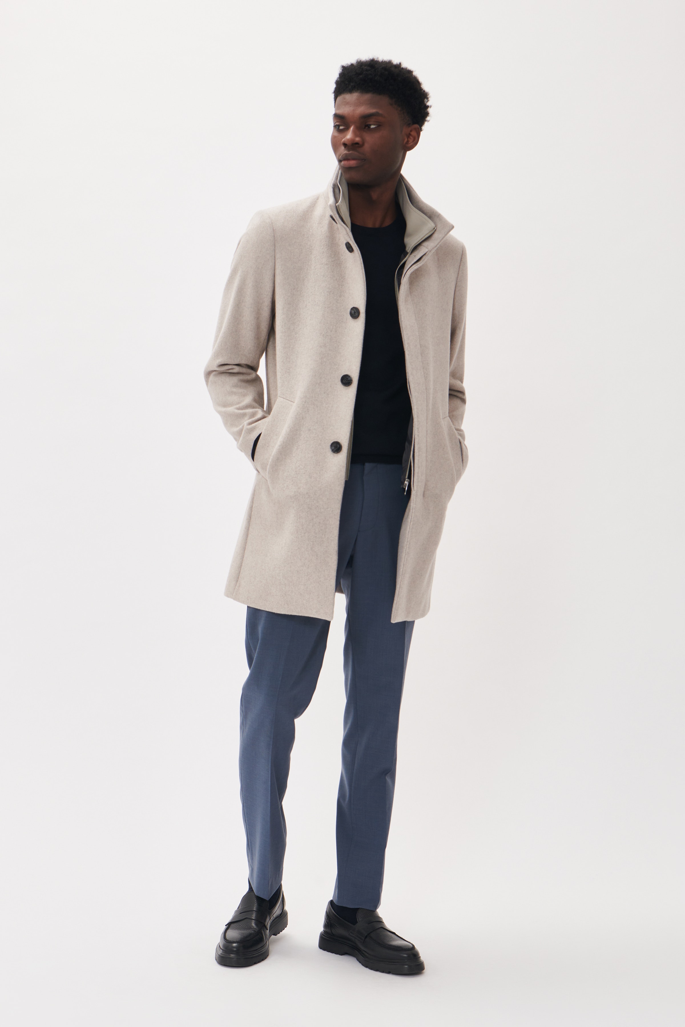 Harvey Wool Coat LOCATION NONE 30203845-160906