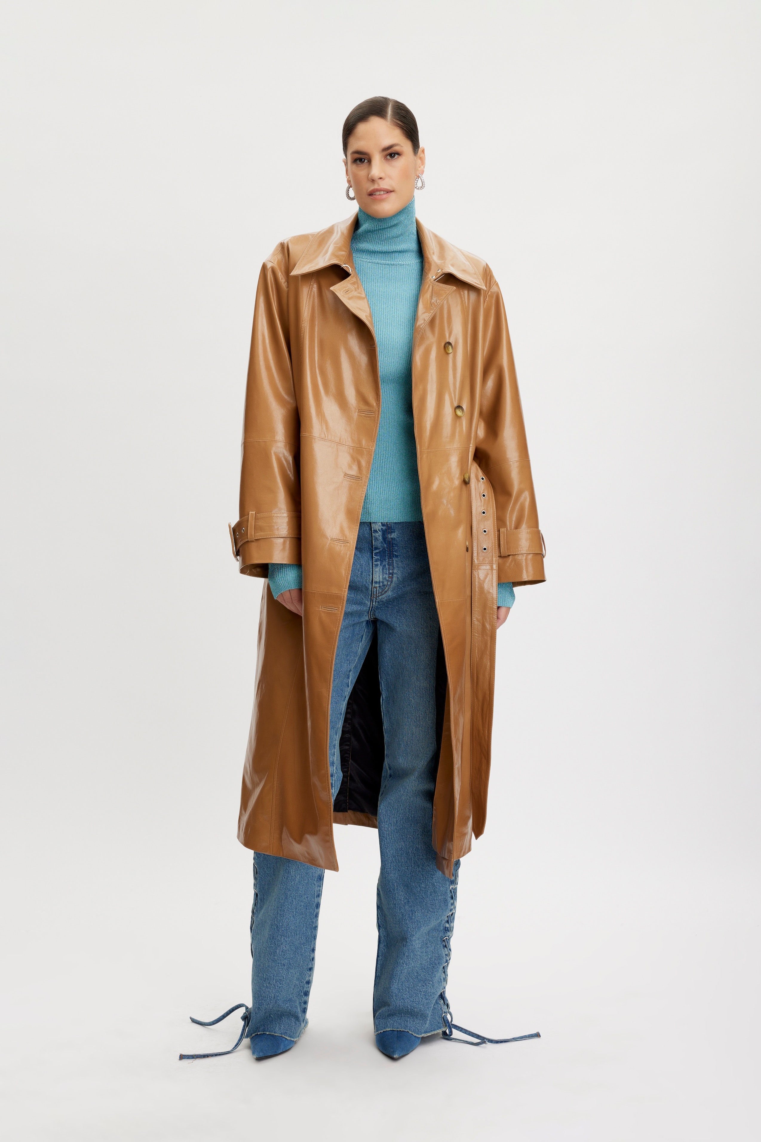 AylaGZ Skindfrakke LOOKBOOK FRONT 10908395-104885