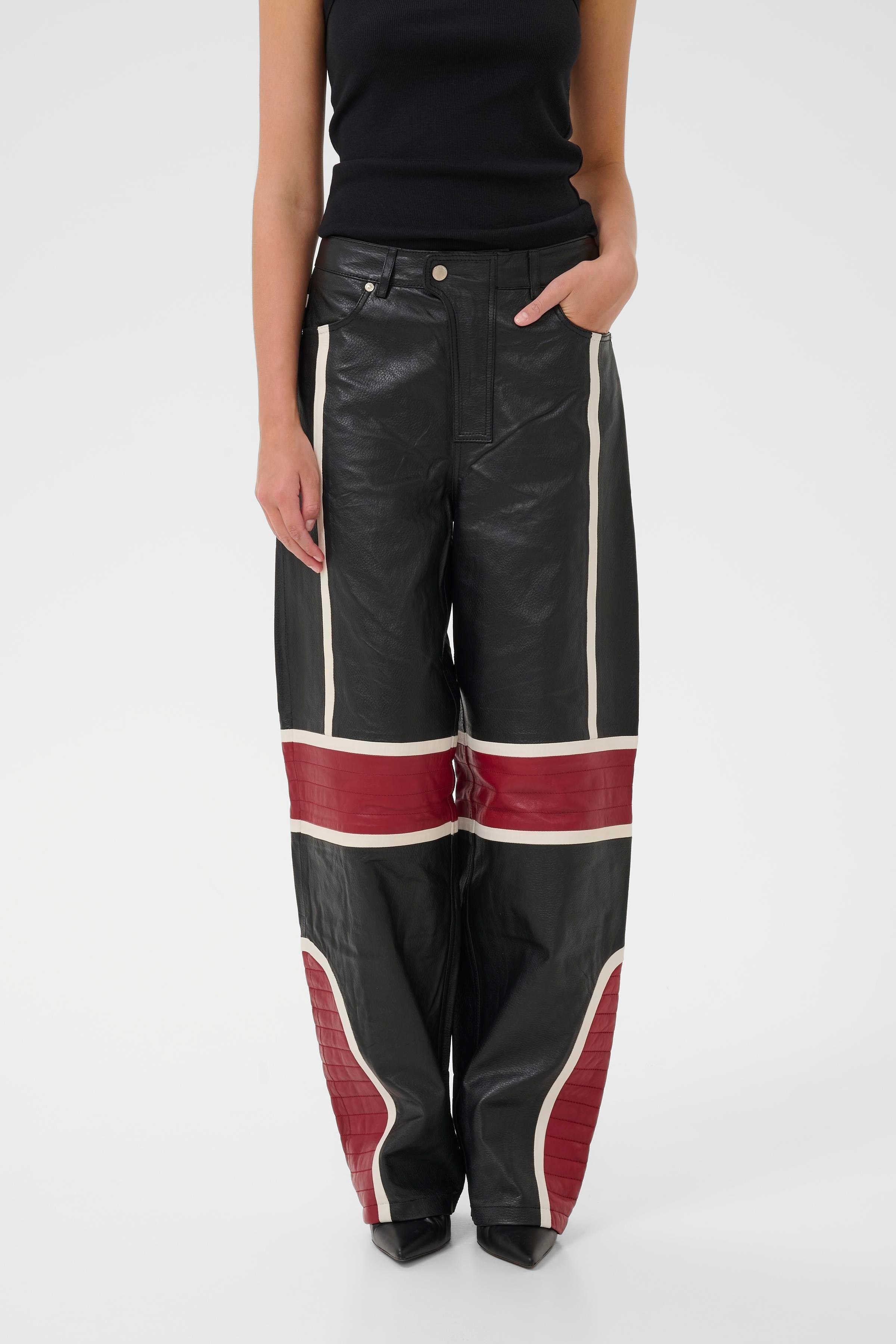 GZyvette Leather pants LOOKBOOK FRONT 10910551-100017
