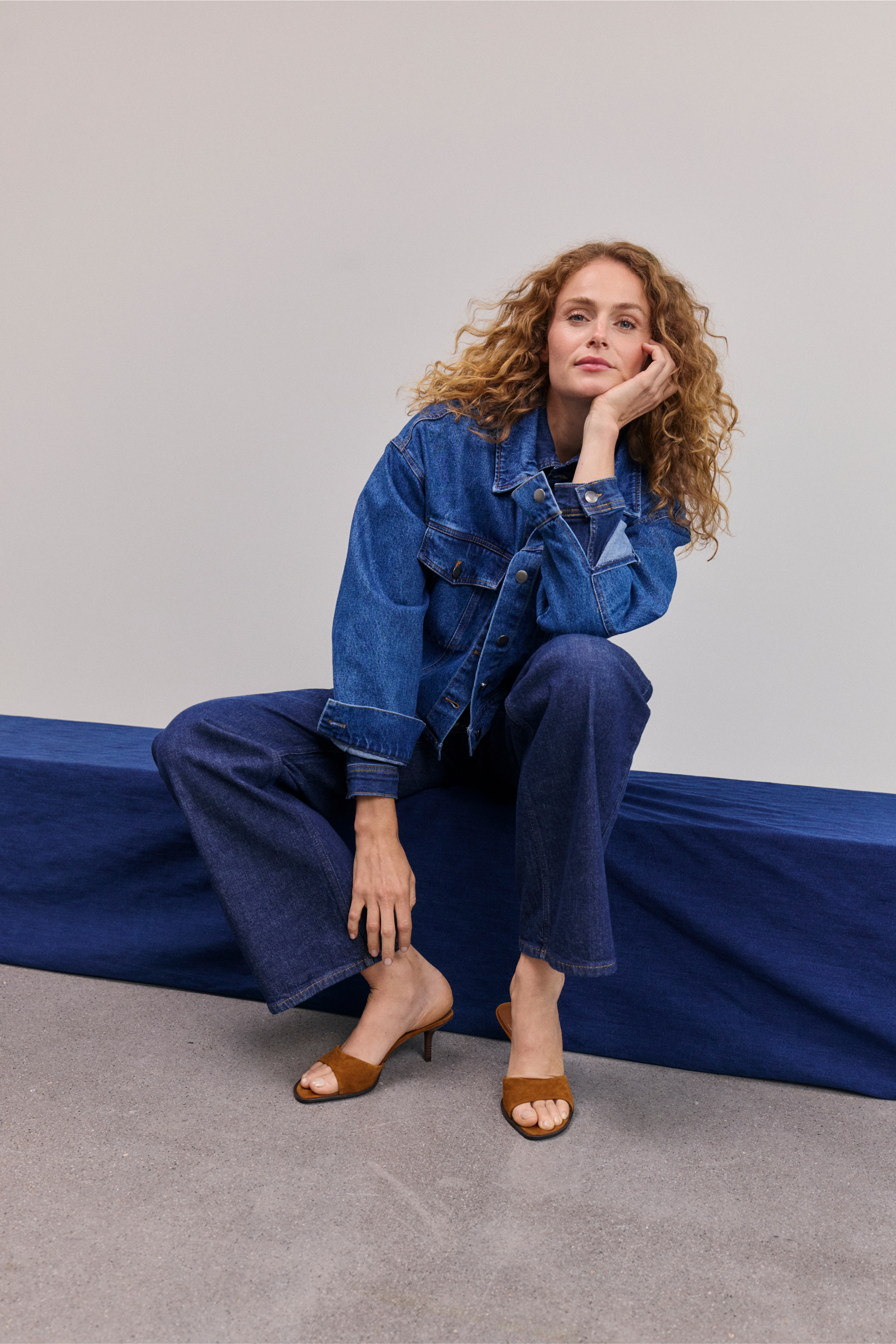 PZVEGA HW Jeans Wide Leg LOCATION NONE 50207173-200002