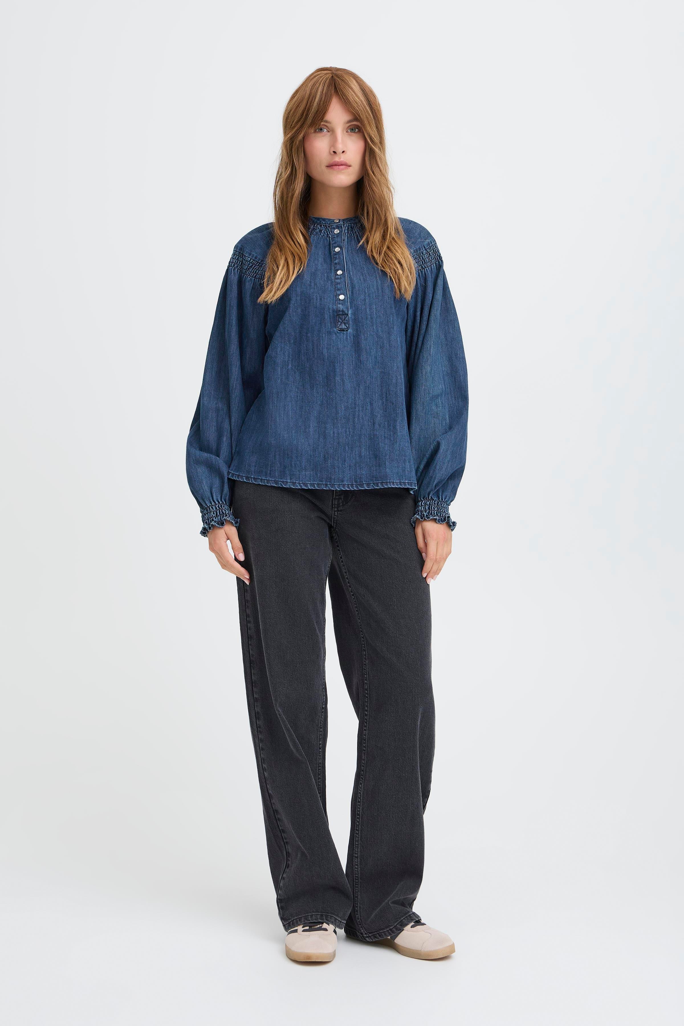 PZMALIA Bluse LOOKBOOK FRONT 50210033-200002