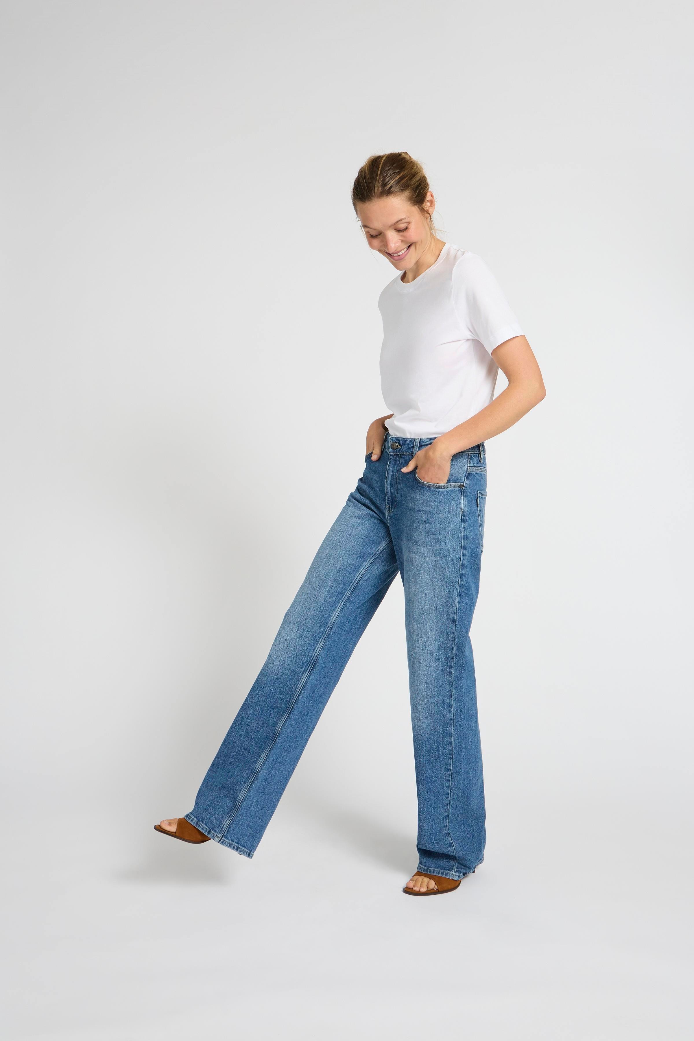 PZVEGA HW Jeans Wide Leg LOCATION NONE 50207173-200005
