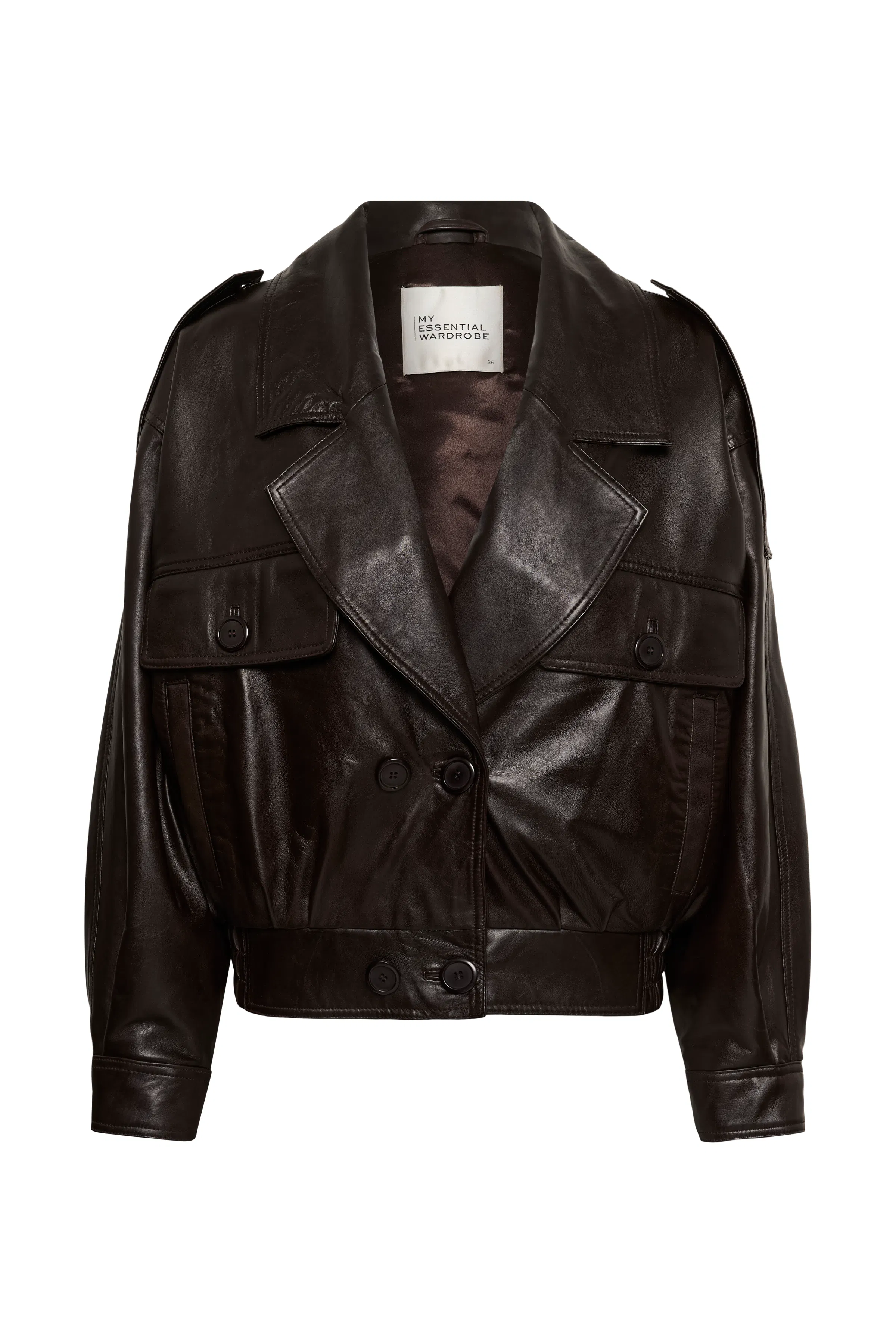 JackieMW Leather jacket PACK FRONT 10705104-190840