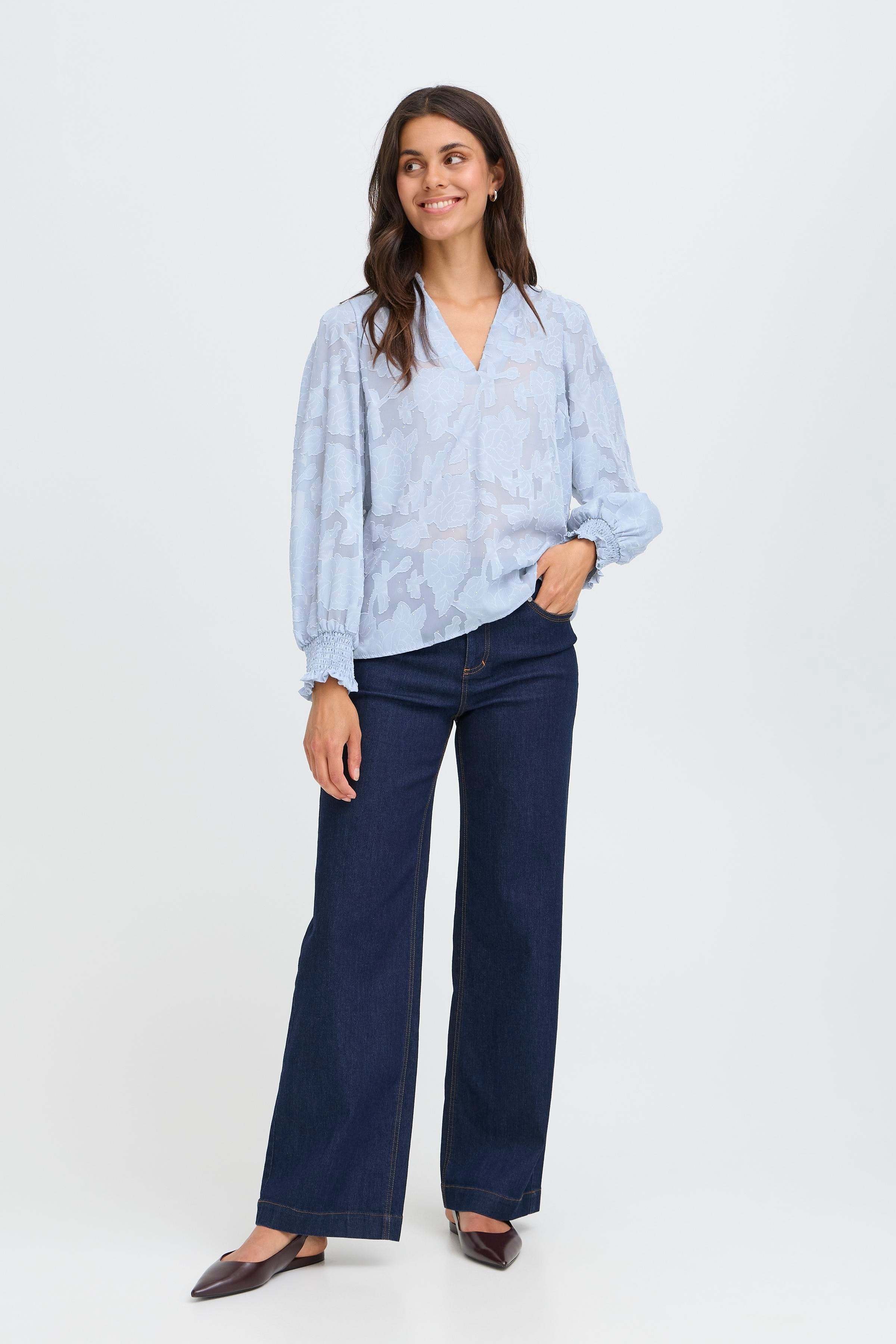 FRRHINESTONE Bluse LOOKBOOK FRONT 20617287-164023