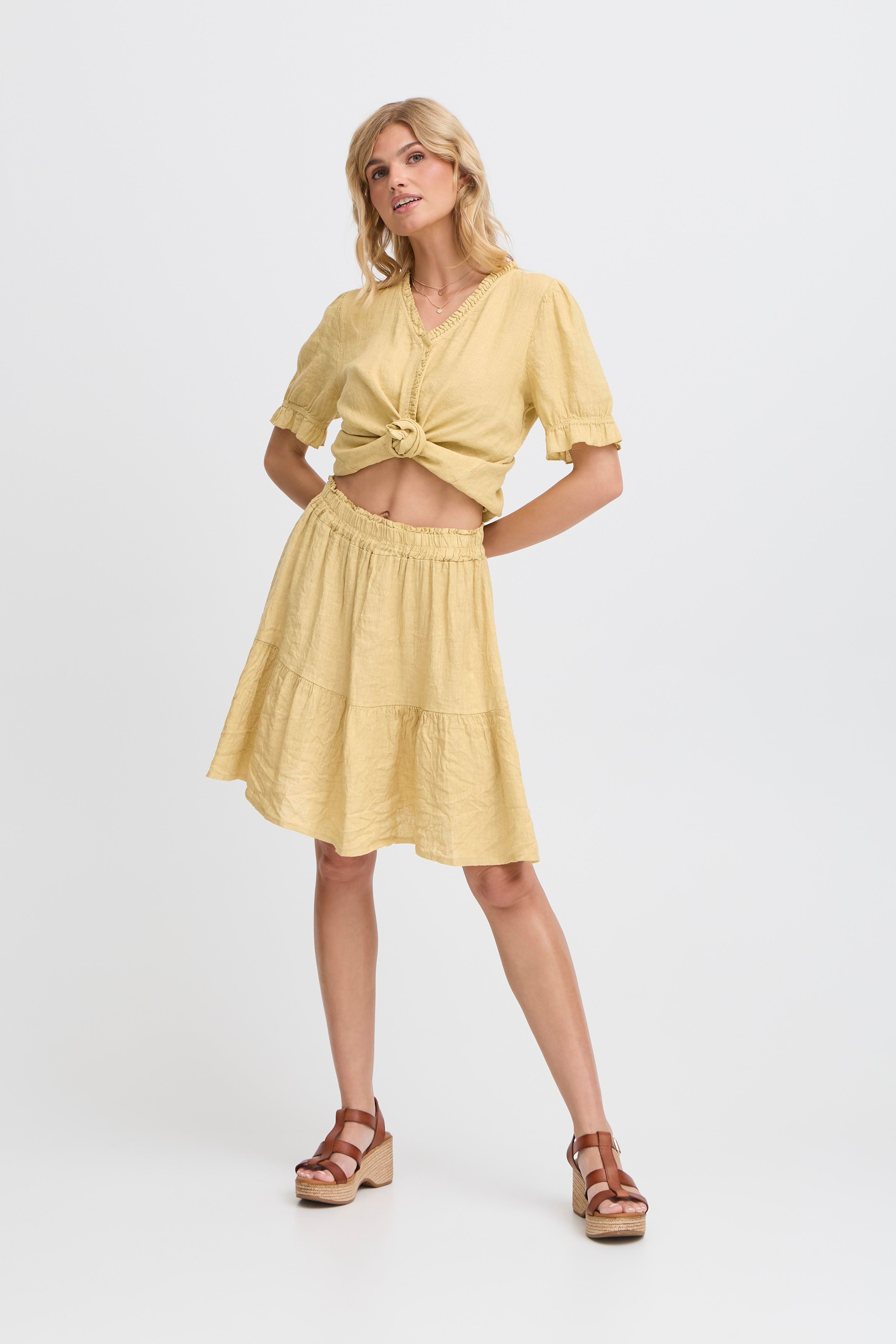 SBFONTANELLE Skjørt LOOKBOOK FRONT 22101047-130922