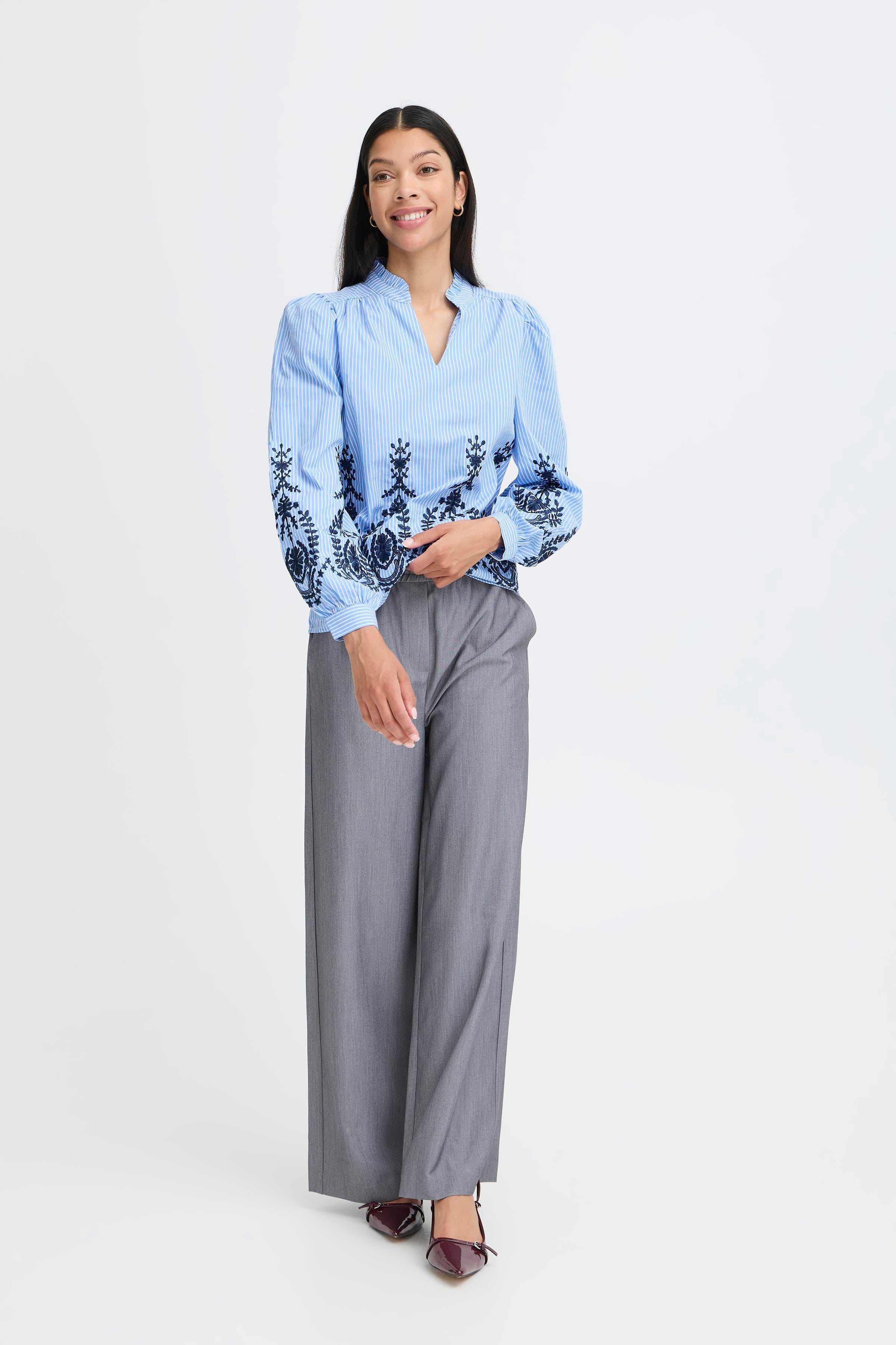 BYXFAUSTA Bluse LOOKBOOK FRONT 20818918-900007885