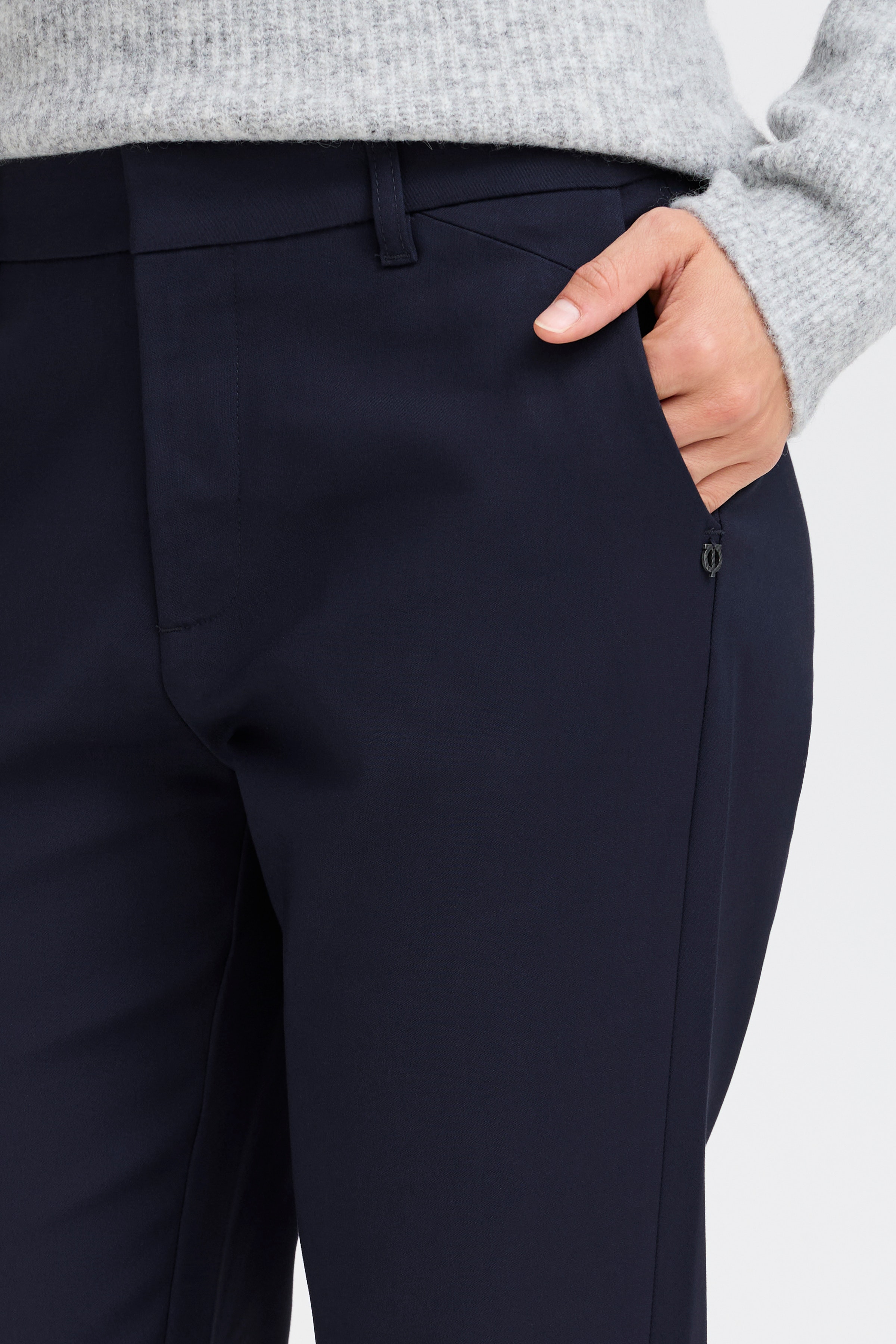 PZBINDY High Waist Long Skinny Leg Bukser LOOKBOOK DETAIL 50206472-194020