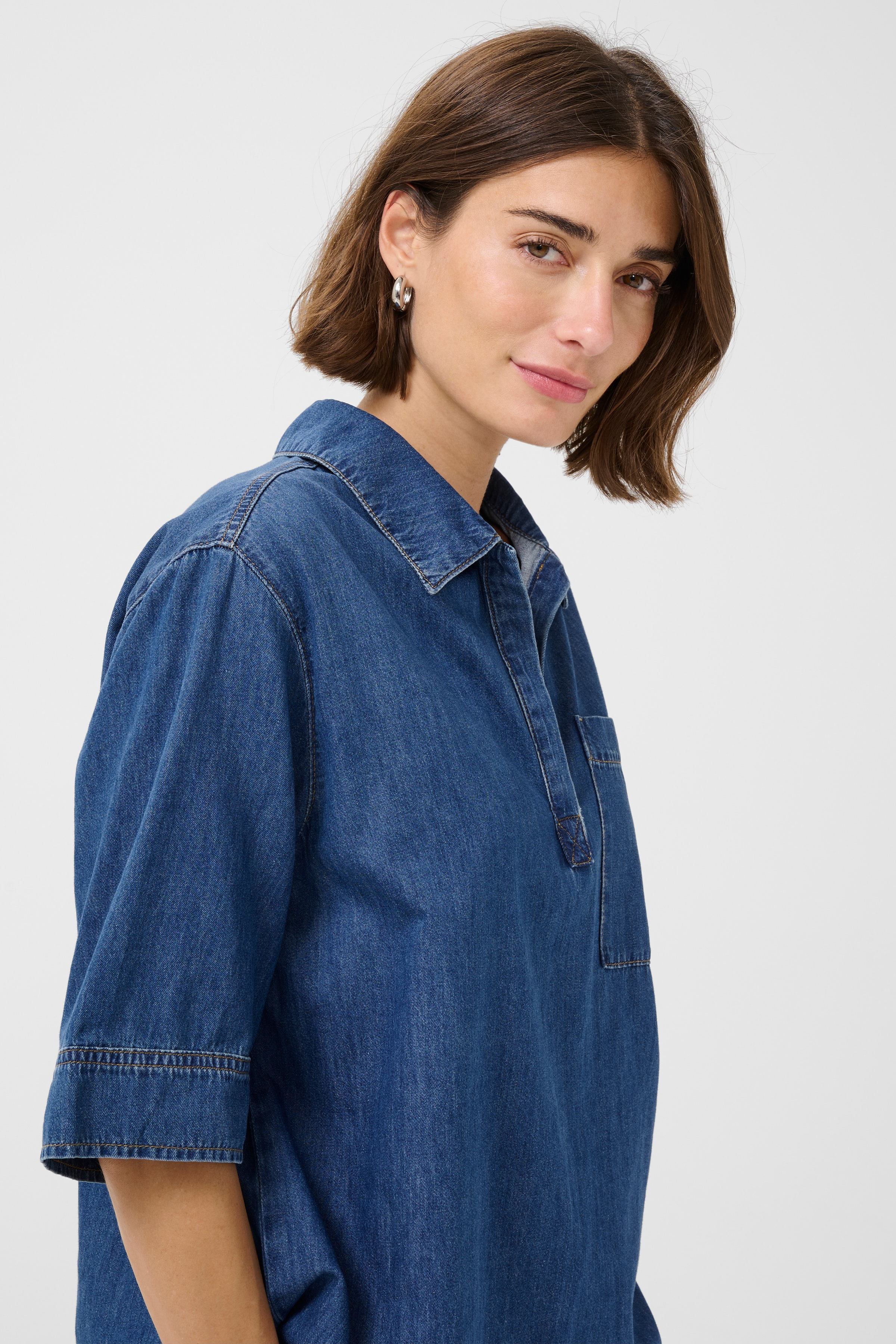 CUpin Denimbluse LOOKBOOK DETAIL 50111964-500029