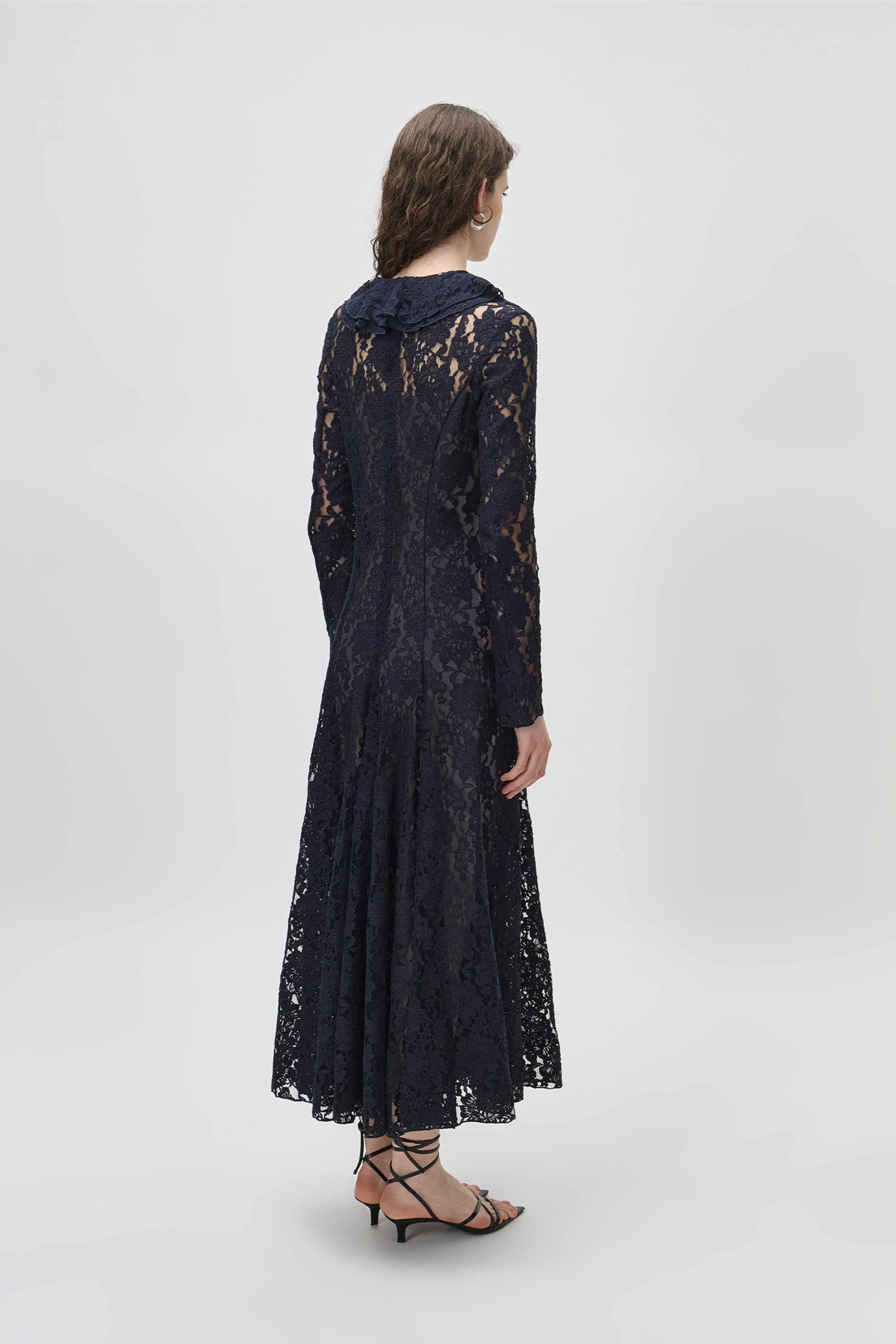 OLIMPIA Kjole LOOKBOOK BACK 30600668-BL900