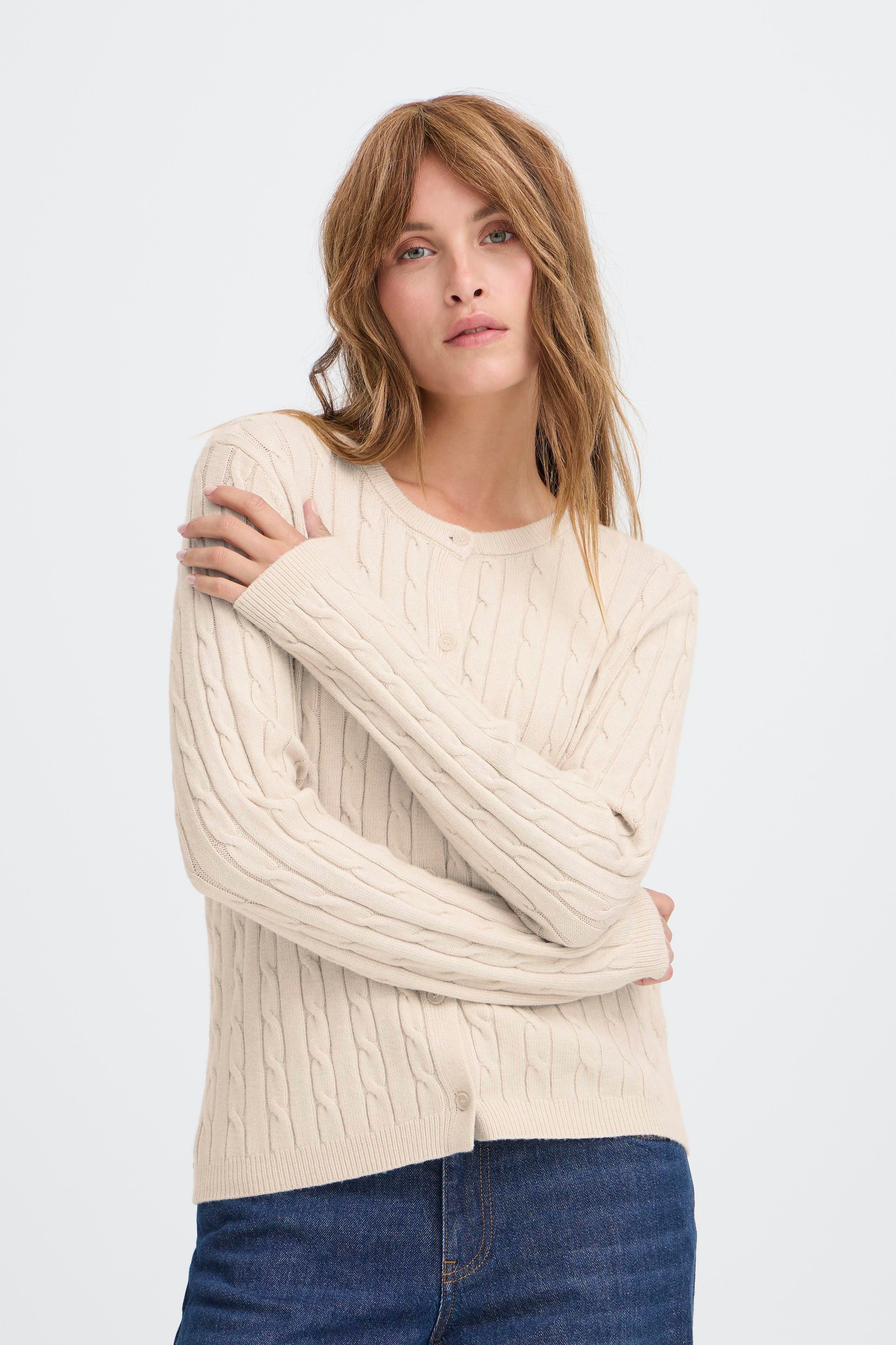 PZSTEFFI Cardigan LOOKBOOK FRONT 50210173-1142011