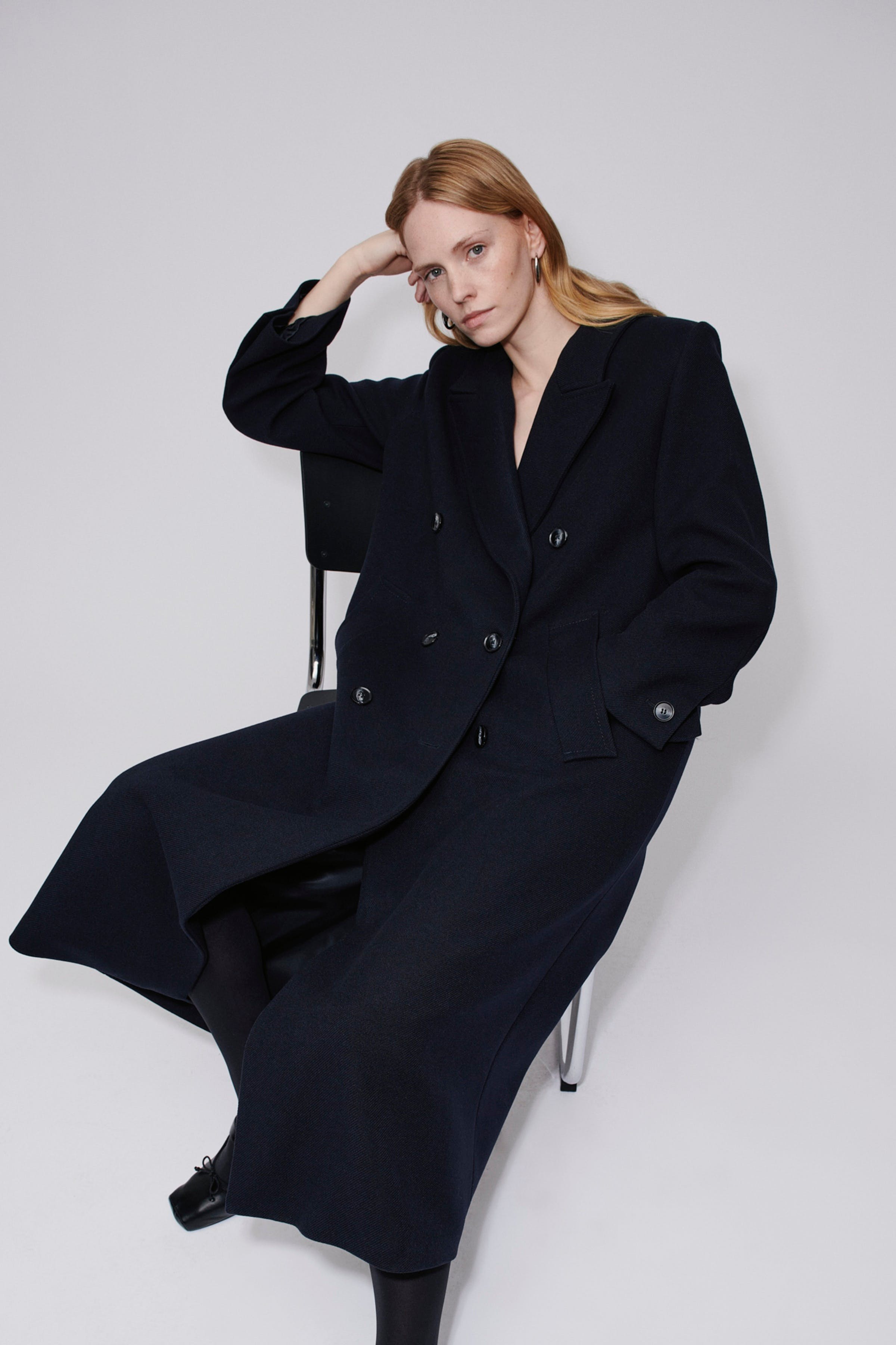 CLEMENCE Coat LOOKBOOK DETAIL 30600180-BL900