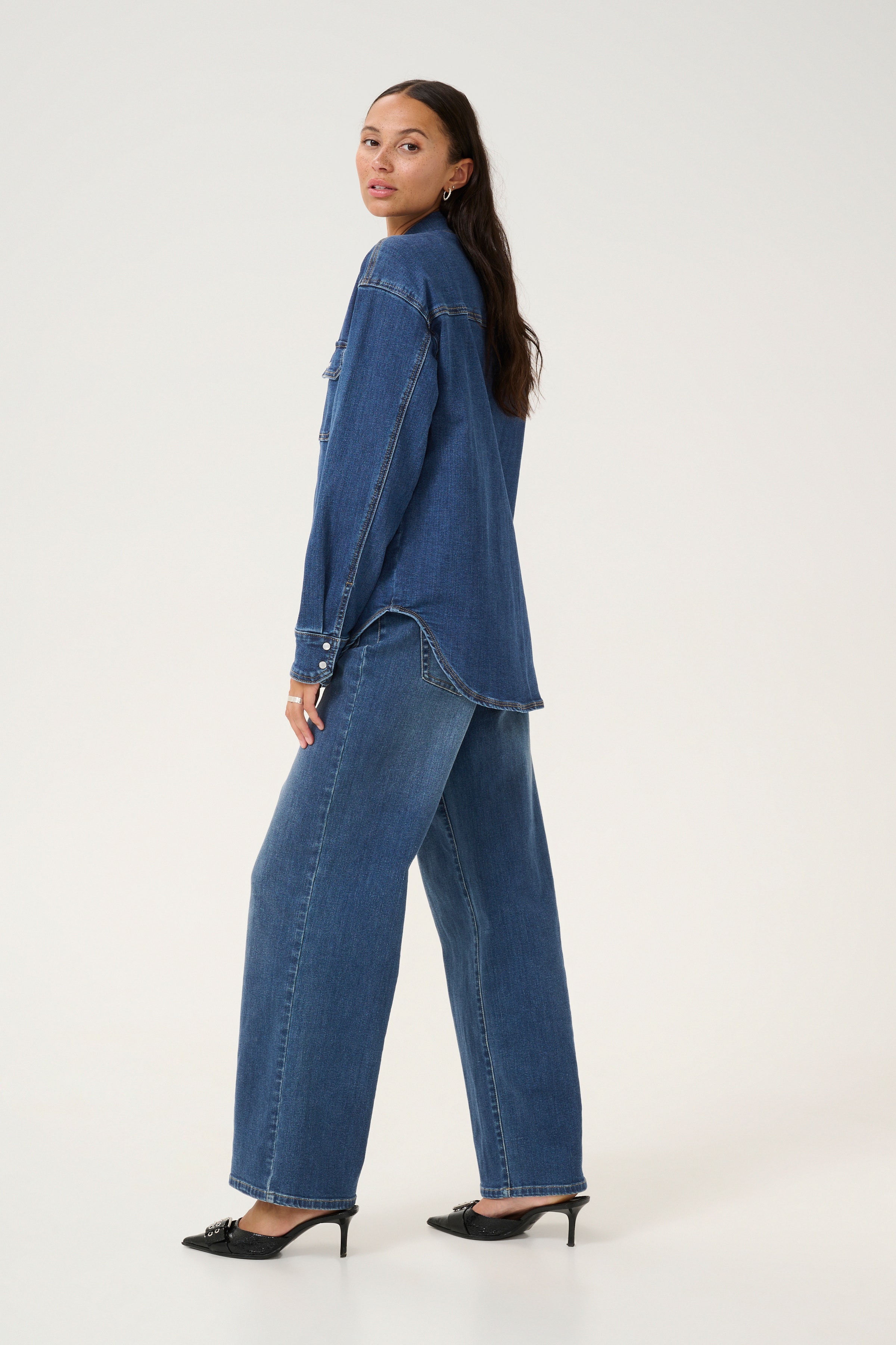 KAsinem Denim Shirt LOOKBOOK BACK 10509787-102272