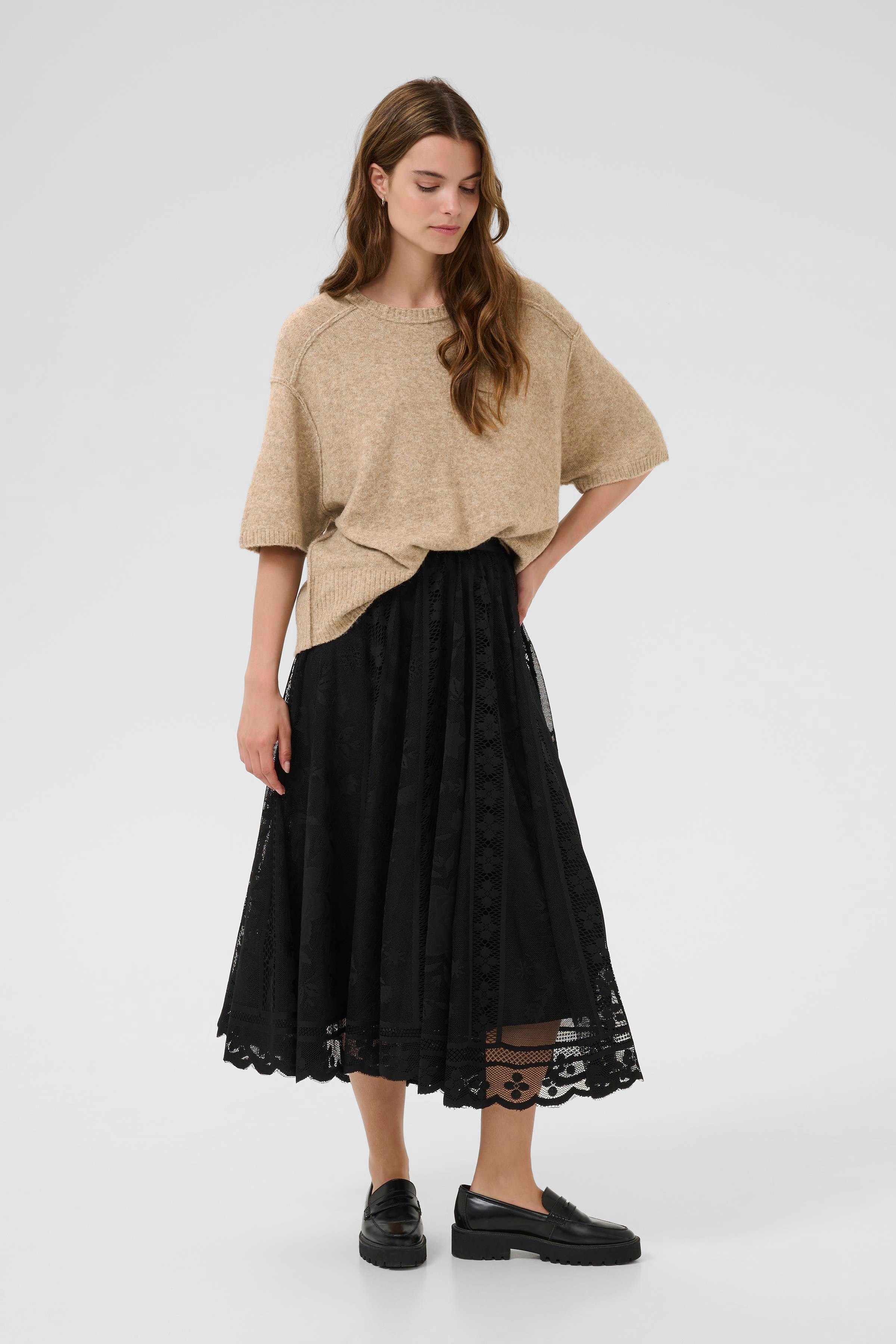 CUcalay Kortærmet striktrøje LOOKBOOK FRONT 50112032-171320