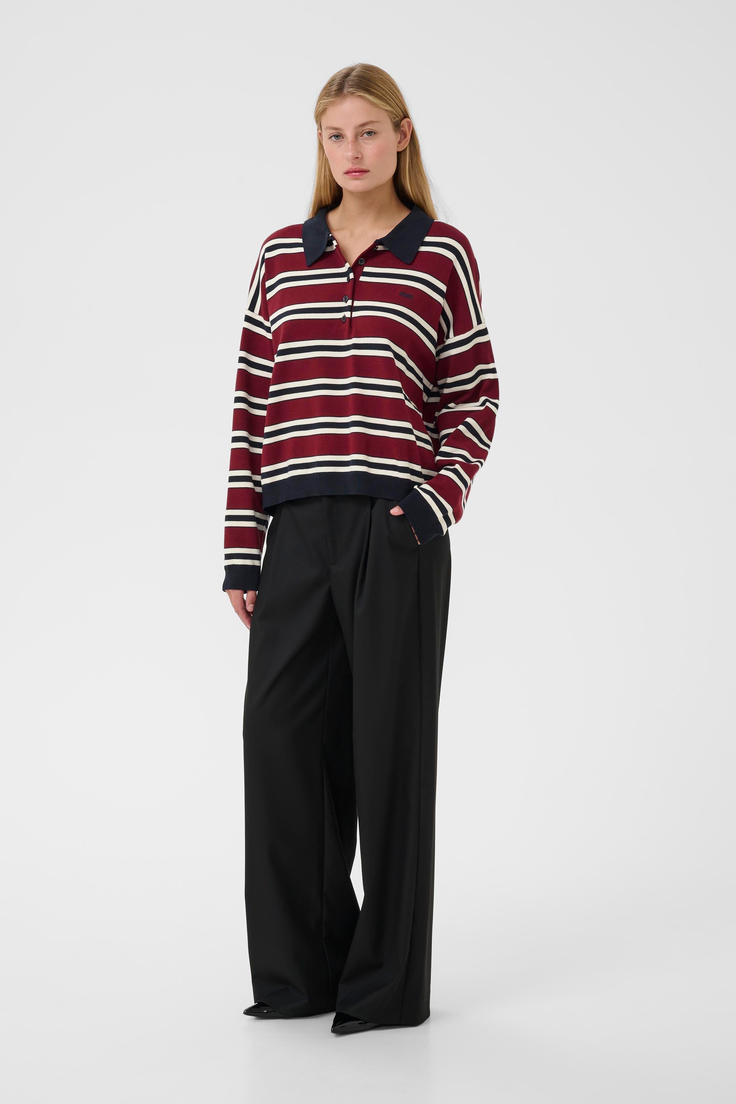 GZpaige Langærmet polo LOOKBOOK FRONT 10910655-109444