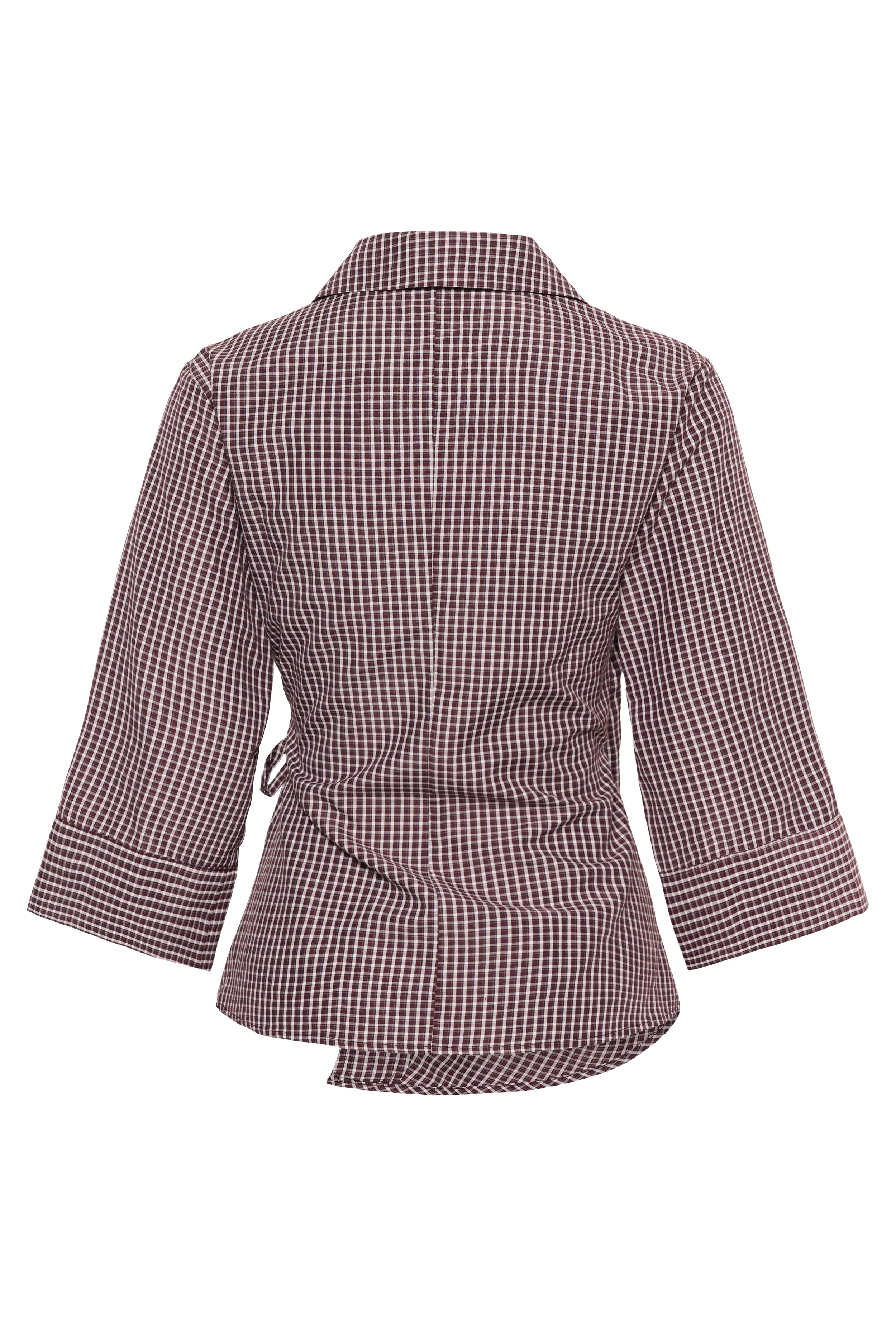 KAdinah Checked Shirt PACK FRONT 10513182-1000850