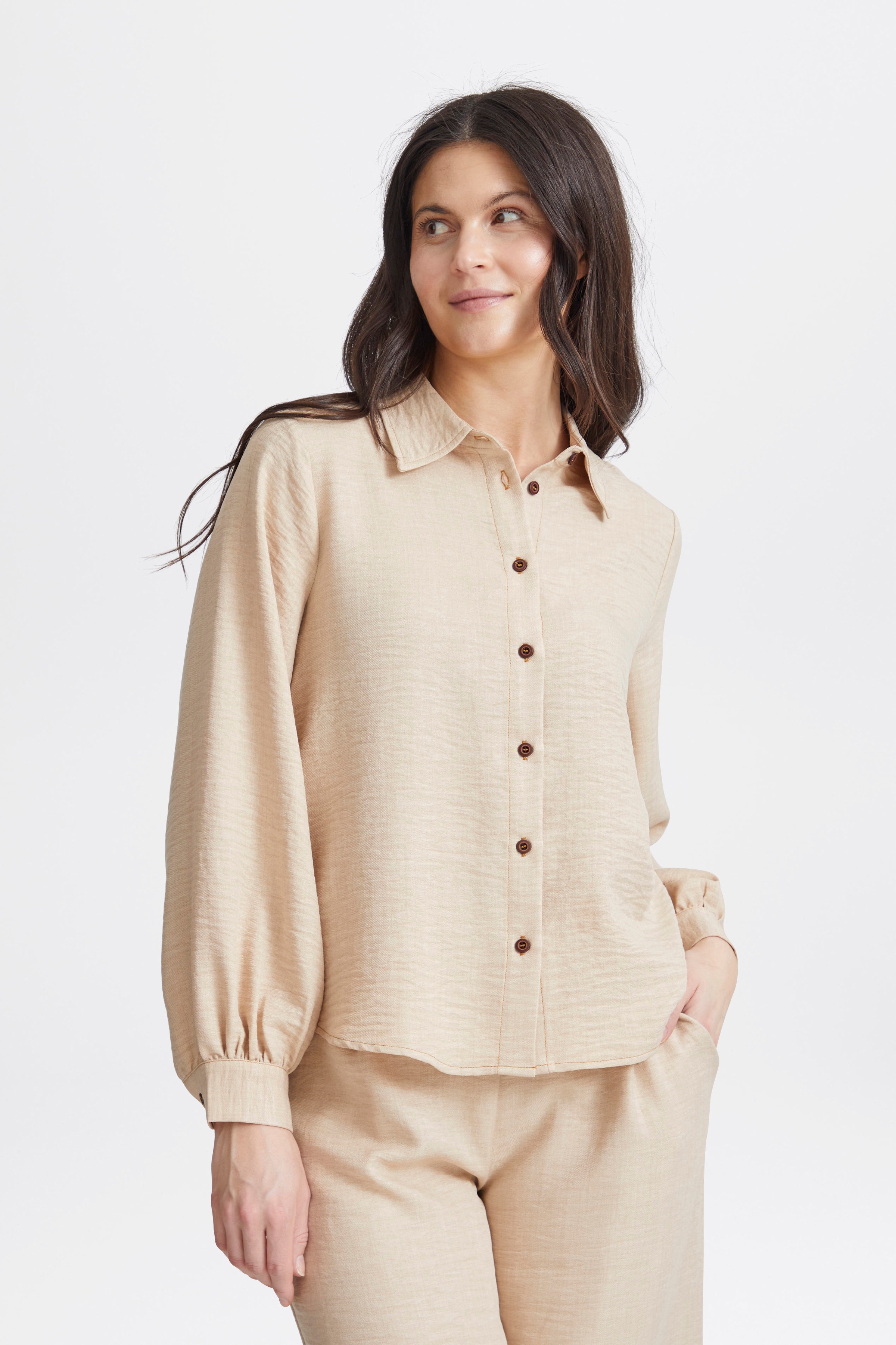 FXDENISA Skjorte LOOKBOOK FRONT 20615308-201450