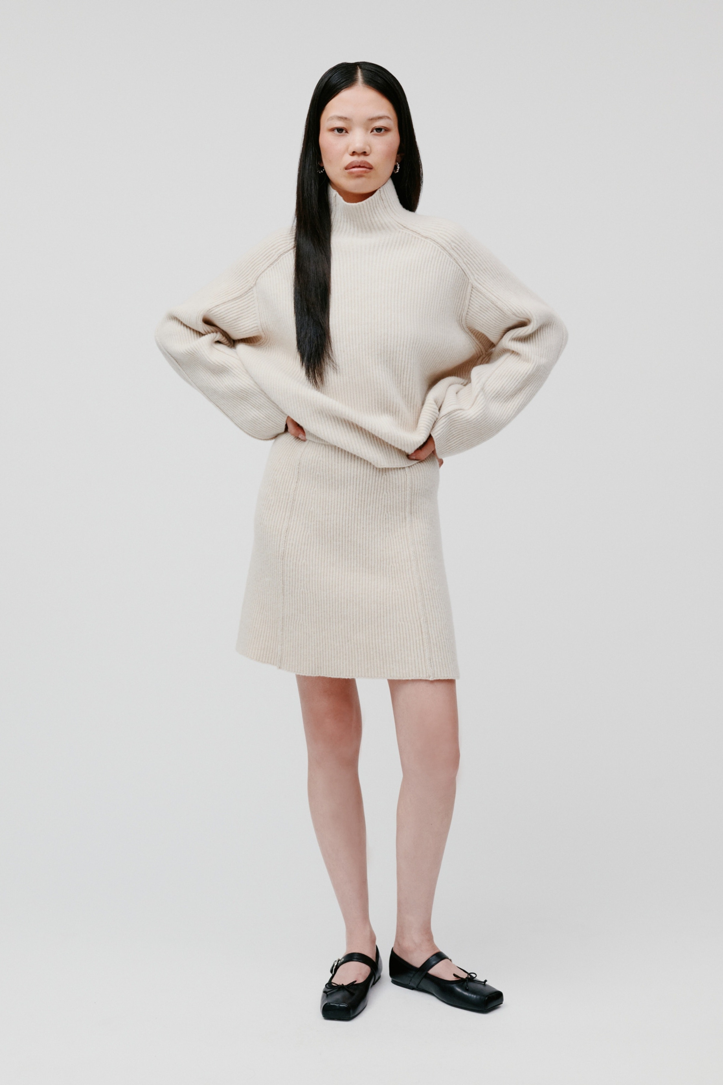 KEENA Skjørt LOOKBOOK FRONT 30600601-BE456