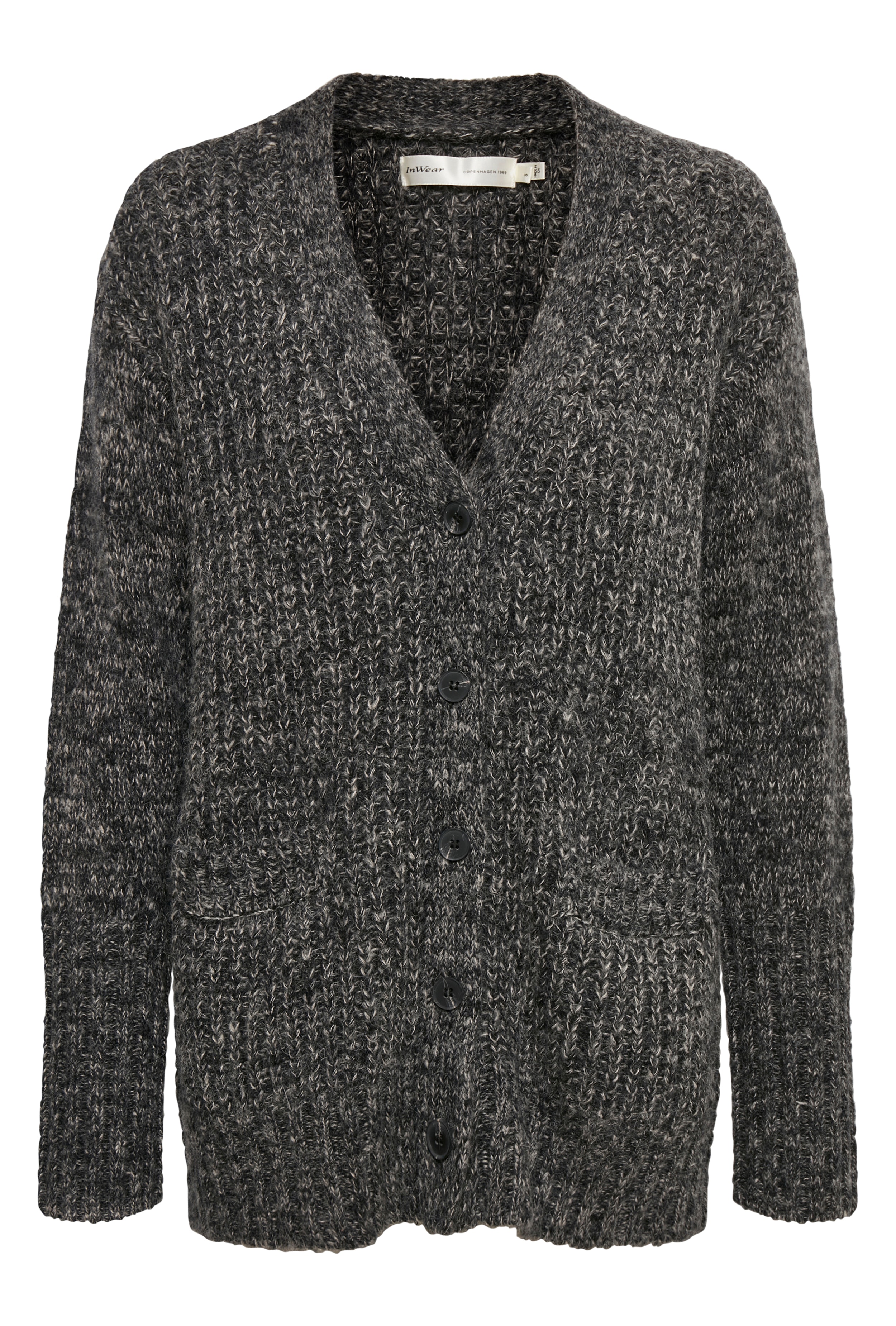 ToanaIW Strikcardigan PACK FRONT 30106497-194008