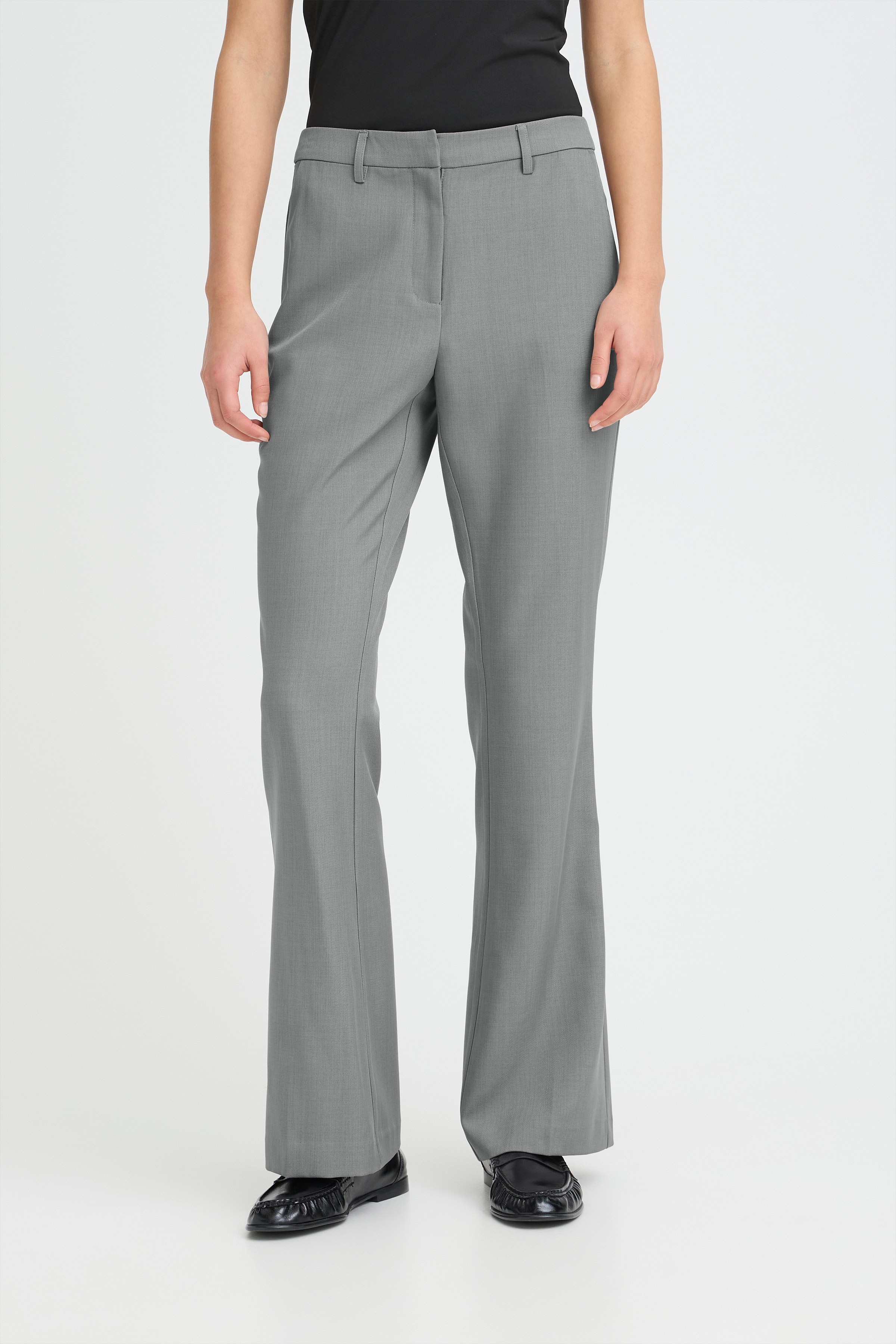 IHFAVA Flared Byxor LOOKBOOK FRONT 20125678-200318