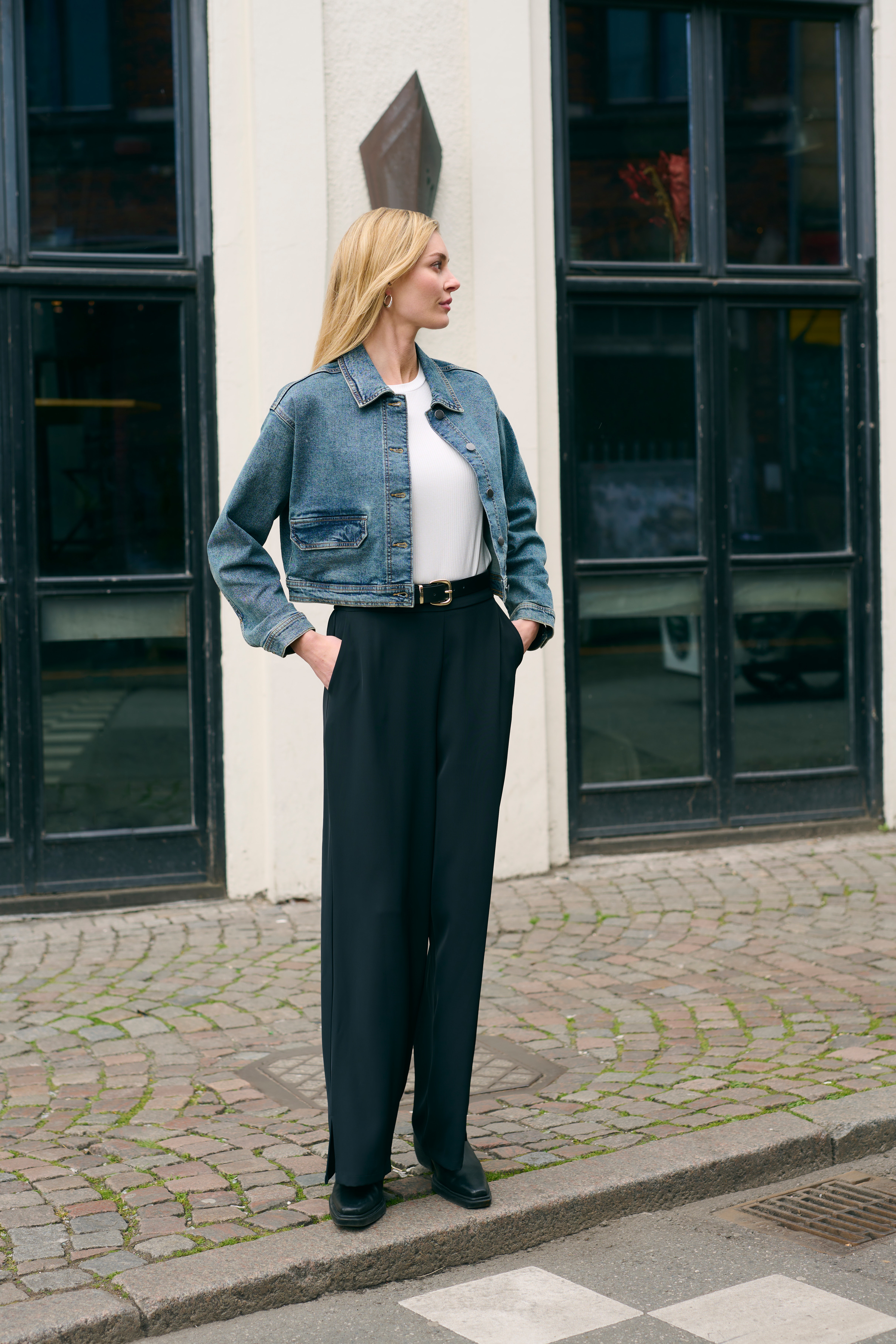 KAdana Casual Denim Jakke LOCATION NONE 10508124-100166